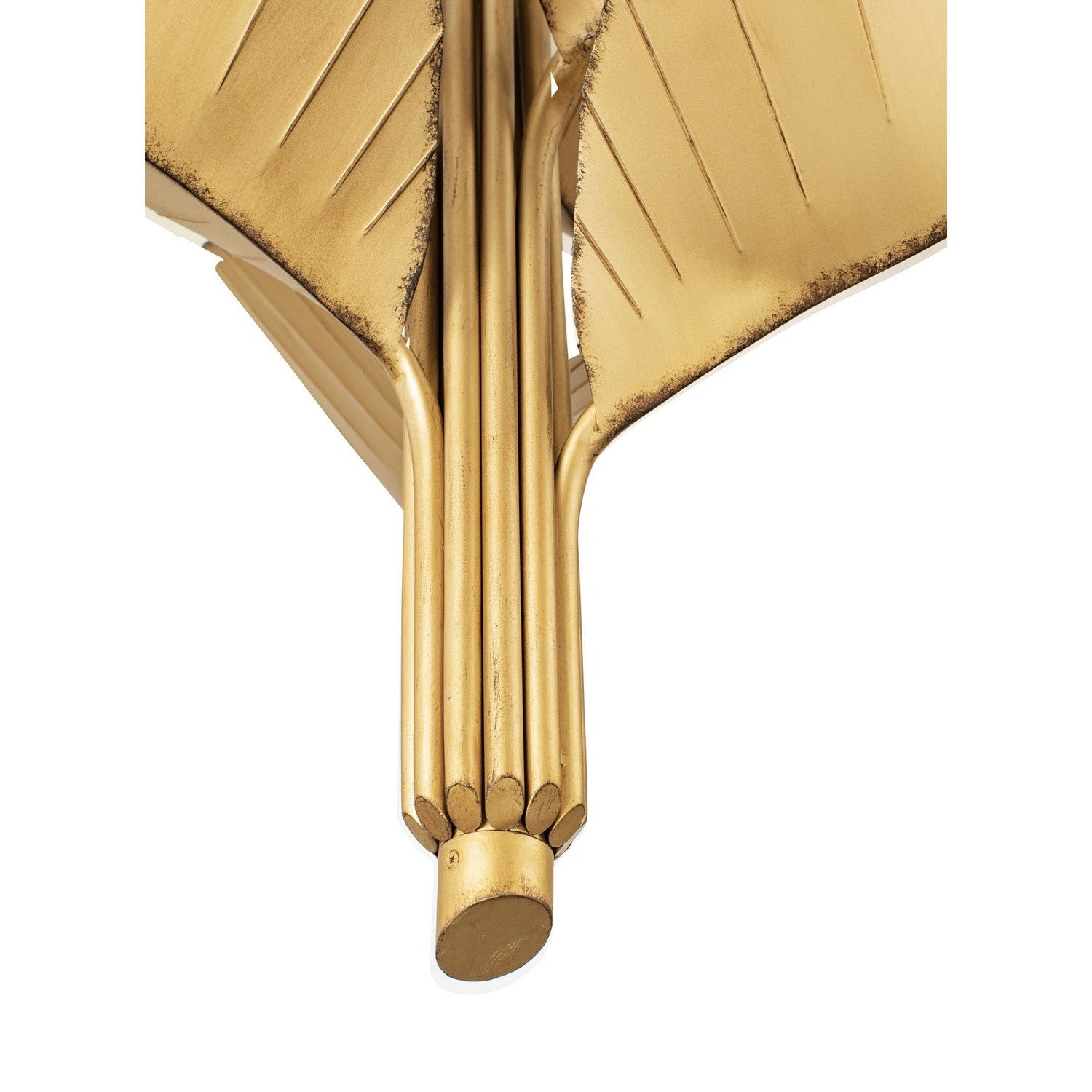 Varaluz - 901C12GO - 12 Light Chandelier - Banana Leaf - Gold