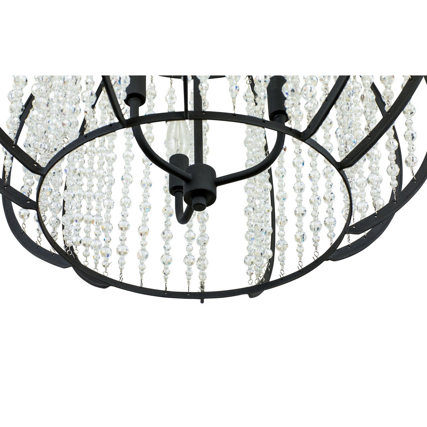 Varaluz - 367P03CB - Three Light Pendant - Caesar - Carbon