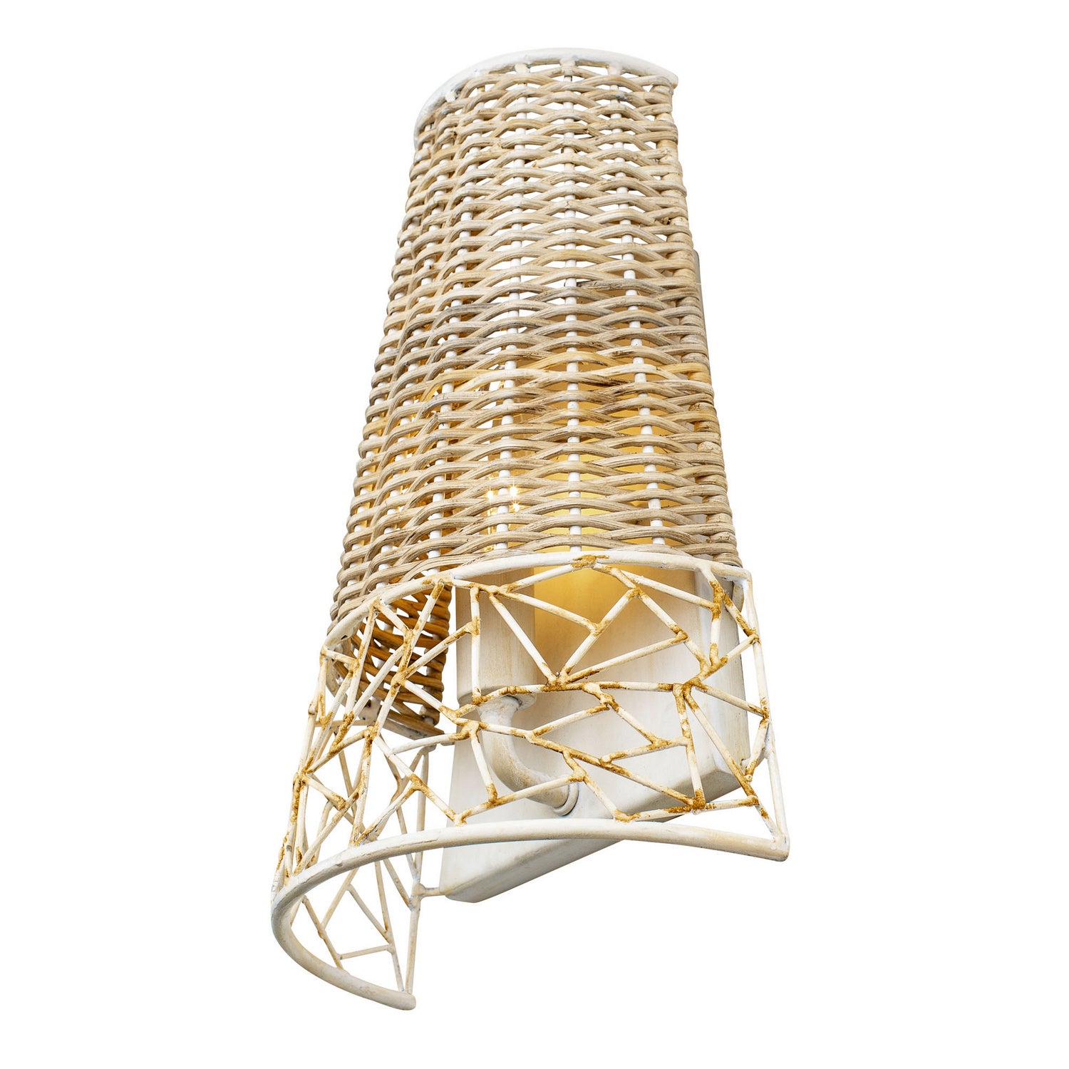 Varaluz - 362W01CW - One Light Wall Sconce - Cayman - Country White