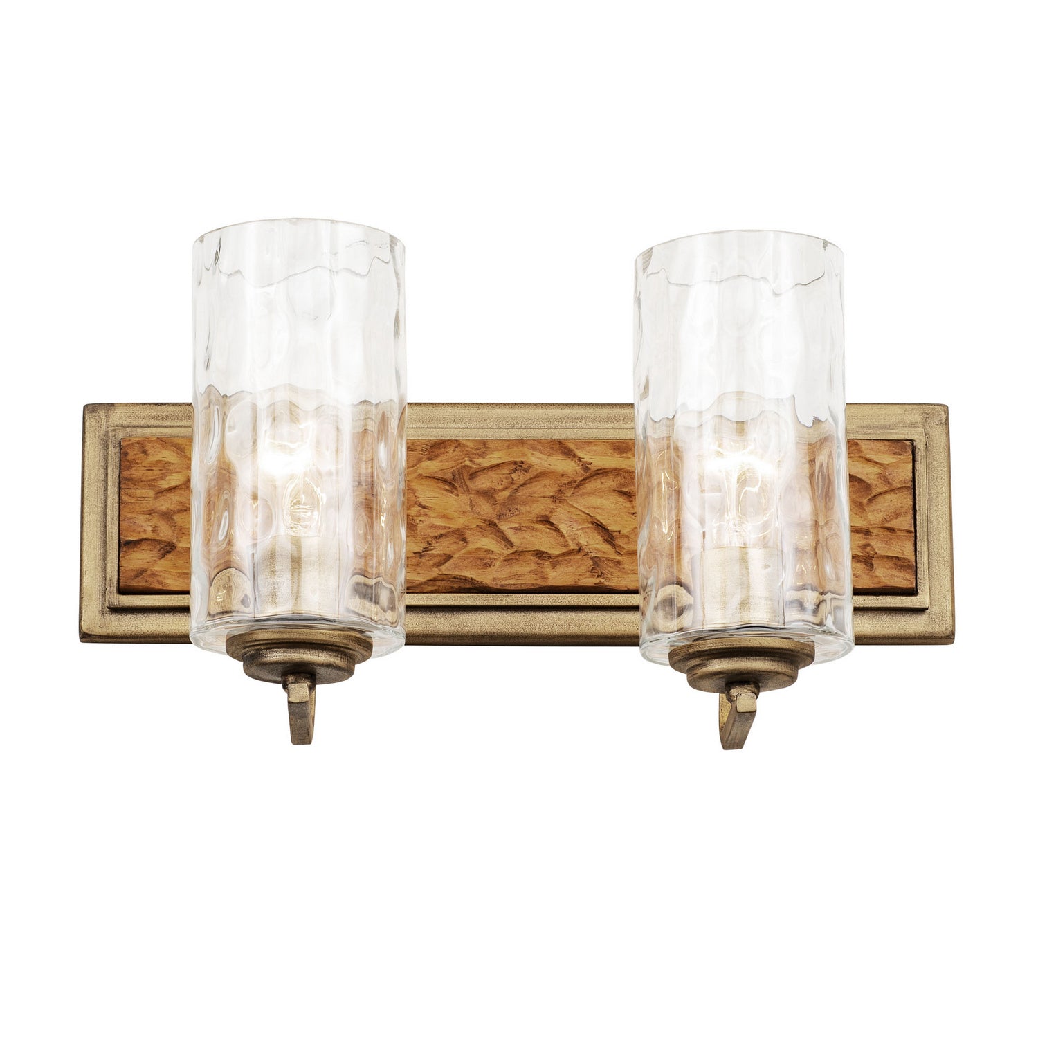 Varaluz - 371B02HGC - Two Light Bath - Hammer Time - Havana Gold/Cinnamon