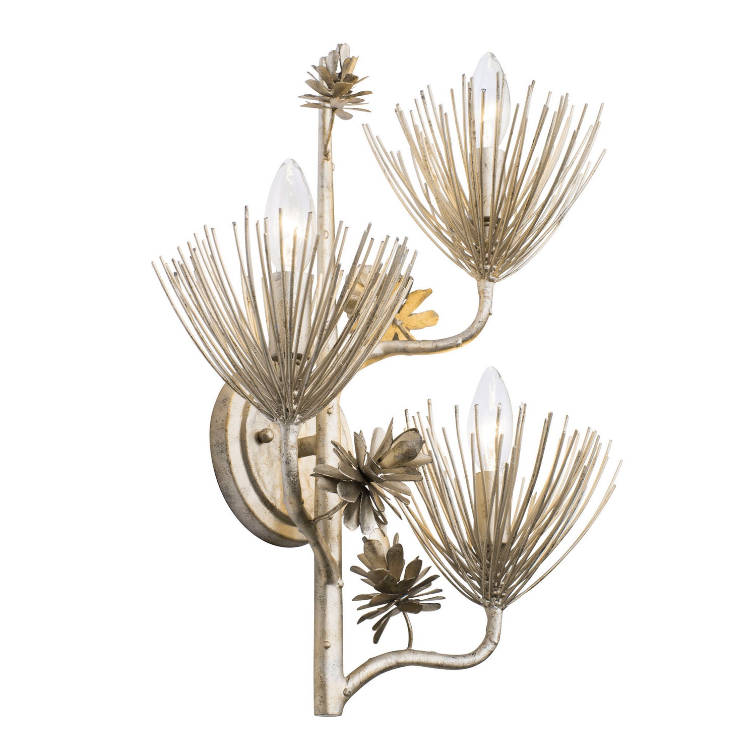 Varaluz - 365W03ZG - Three Light Wall Sconce - Pinion - Zen Gold