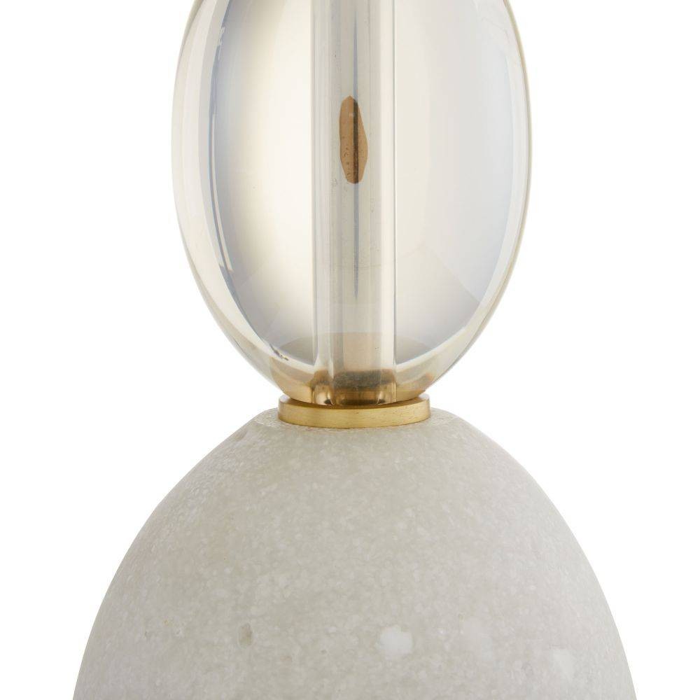 Arteriors - 49759-580 - One Light Table Lamp - Minato - Ivory