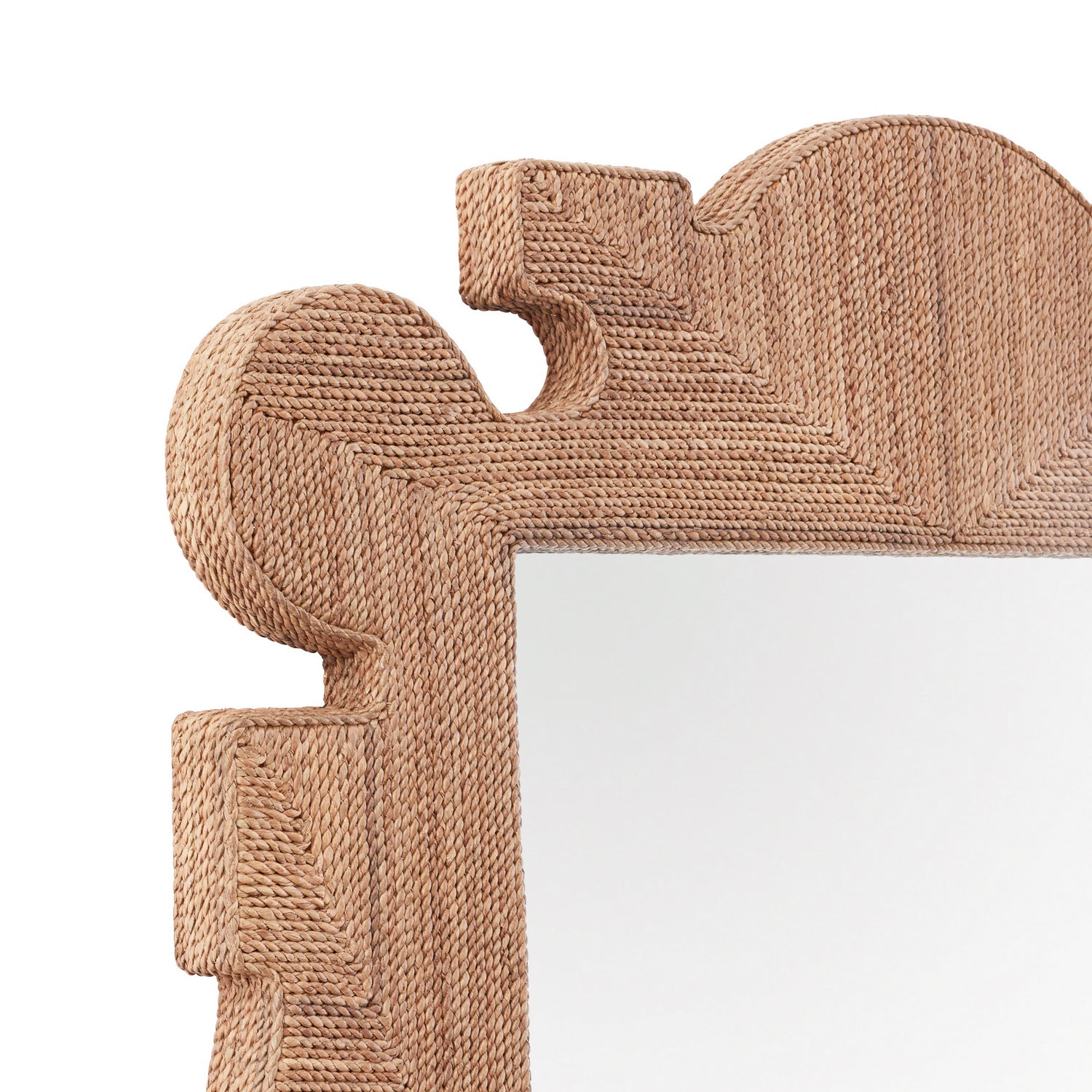 Arteriors - 5733 - Mirror - Mowgli - Tobacco Stained