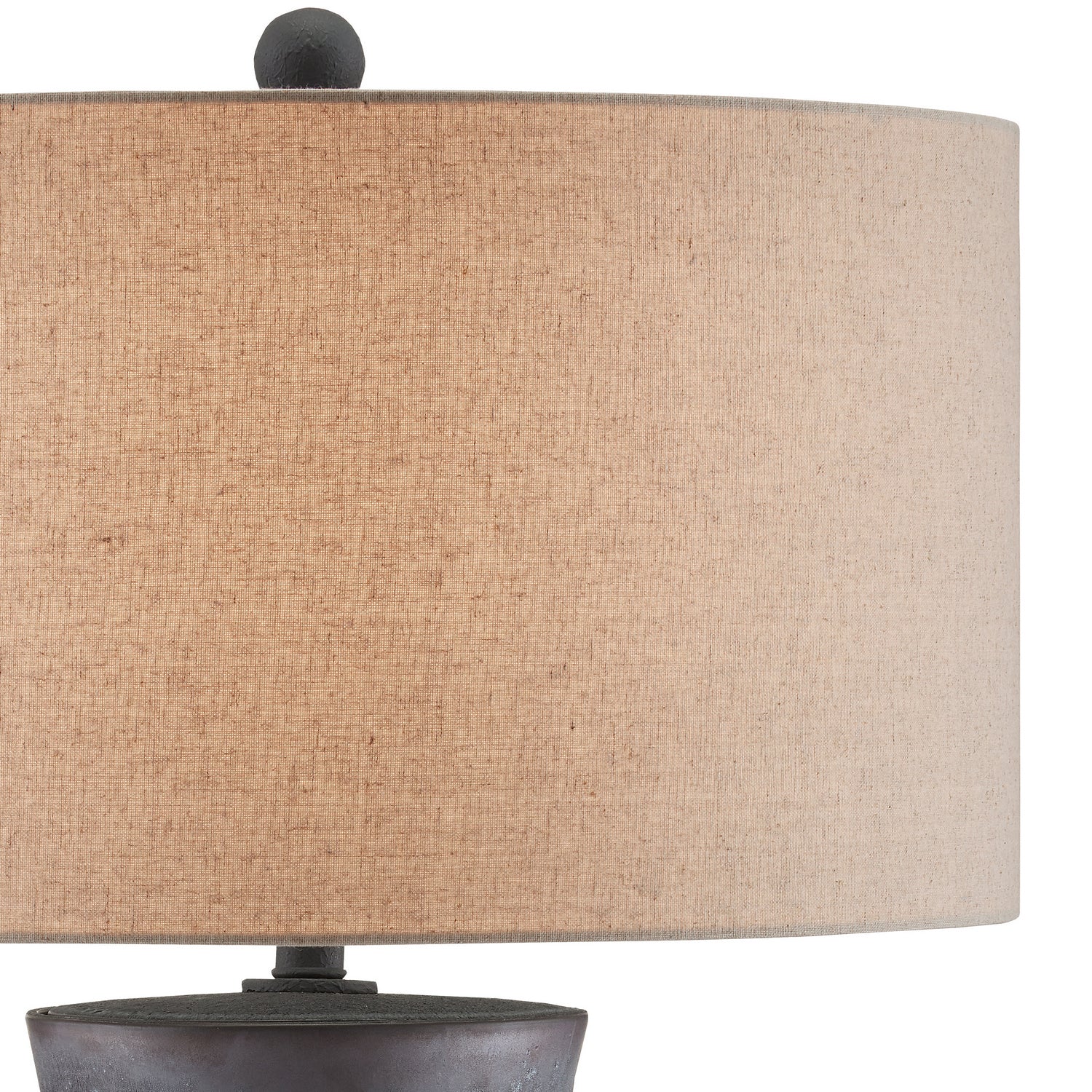 Currey and Company - 6000-0779 - One Light Table Lamp - Croft Black Table Lamp - Charcoal