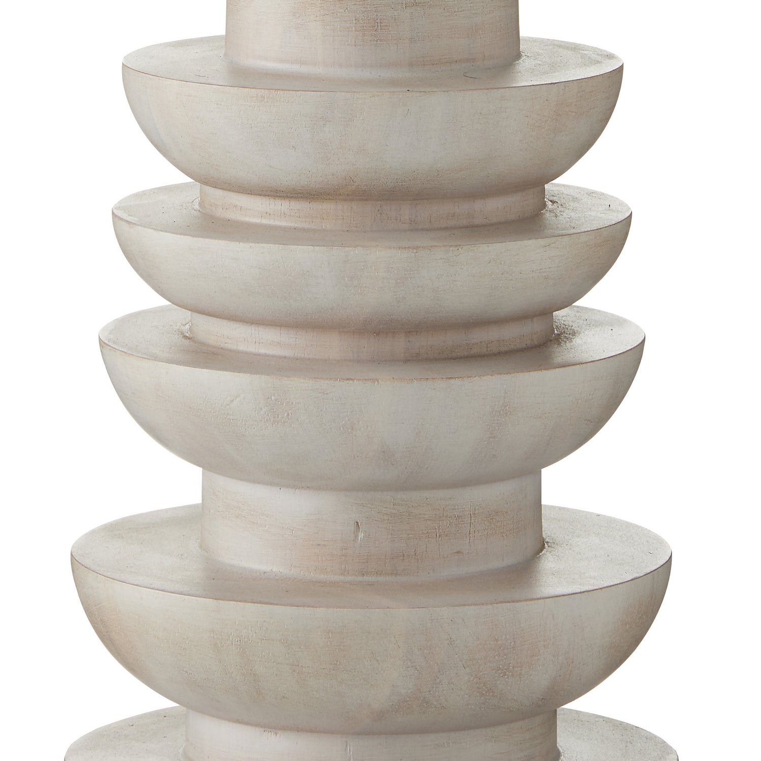 Currey and Company - 8000-0112 - Two Light Floor Lamp - Malayan Collection - Whitewash