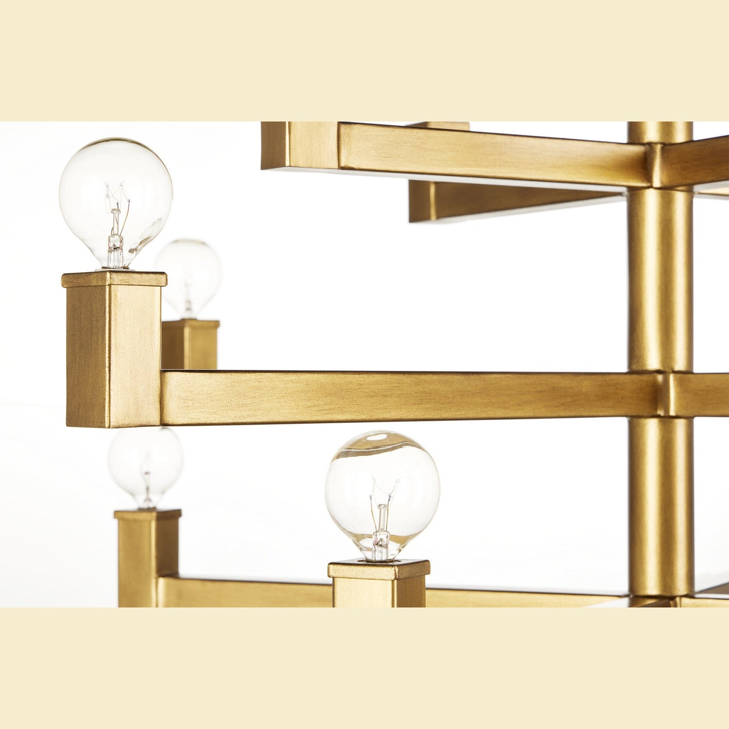 Currey and Company - 9000-0920 - 28 Light Chandelier - Andre Collection - Brass