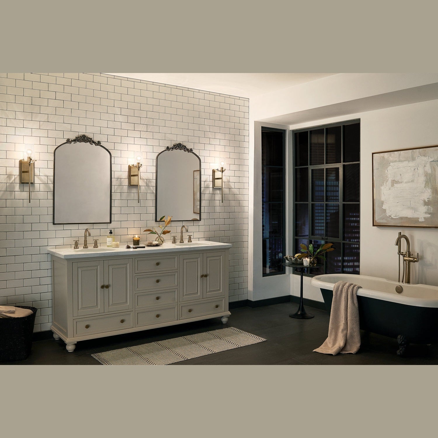 Kichler - 45295CPZ - One Light Wall Sconce - Alton - Champagne Bronze