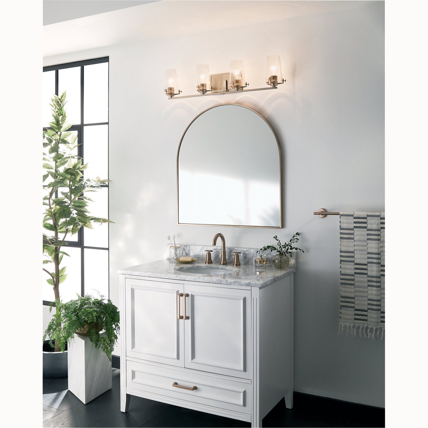 Kichler - 45298CPZ - Four Light Bath - Alton - Champagne Bronze