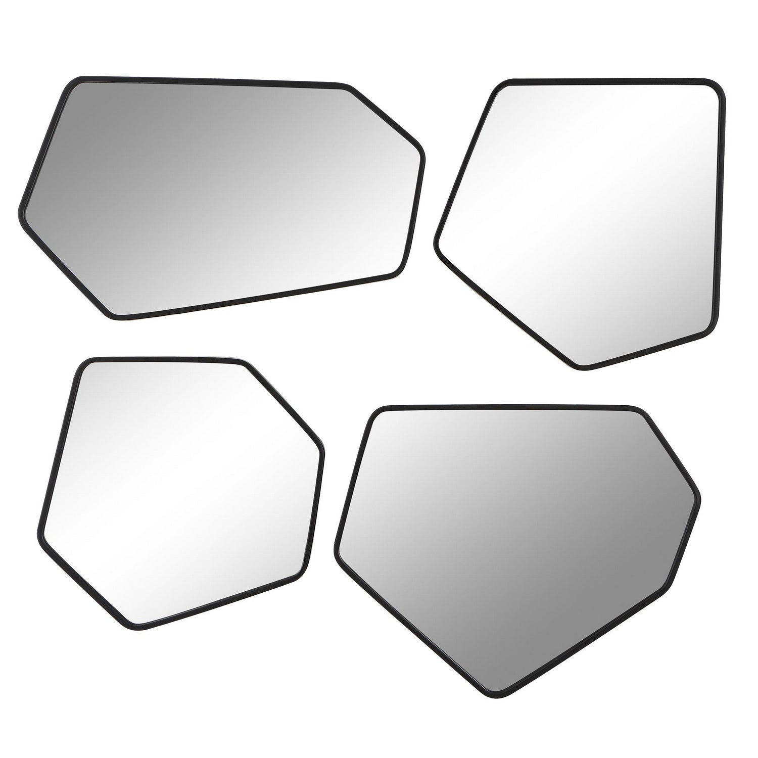 Uttermost - 09813 - Mirror - Linneah - Satin Black