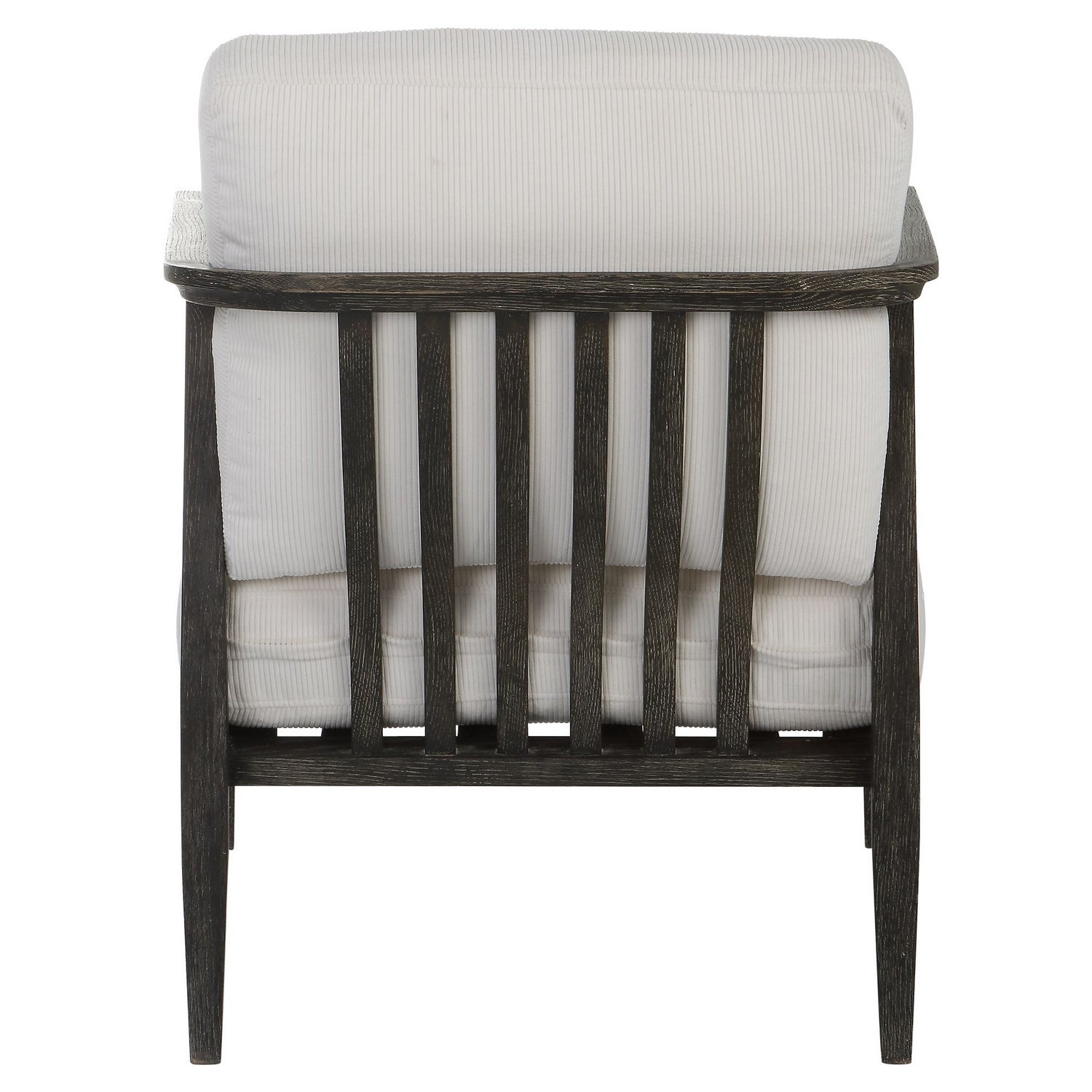 Uttermost - 23696 - Accent Chair - Brunei - Solid Oak Wood