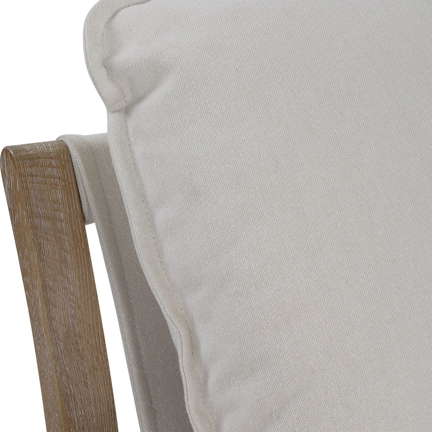 Uttermost - 23712 - Accent Chair - Melora - Solid Oak