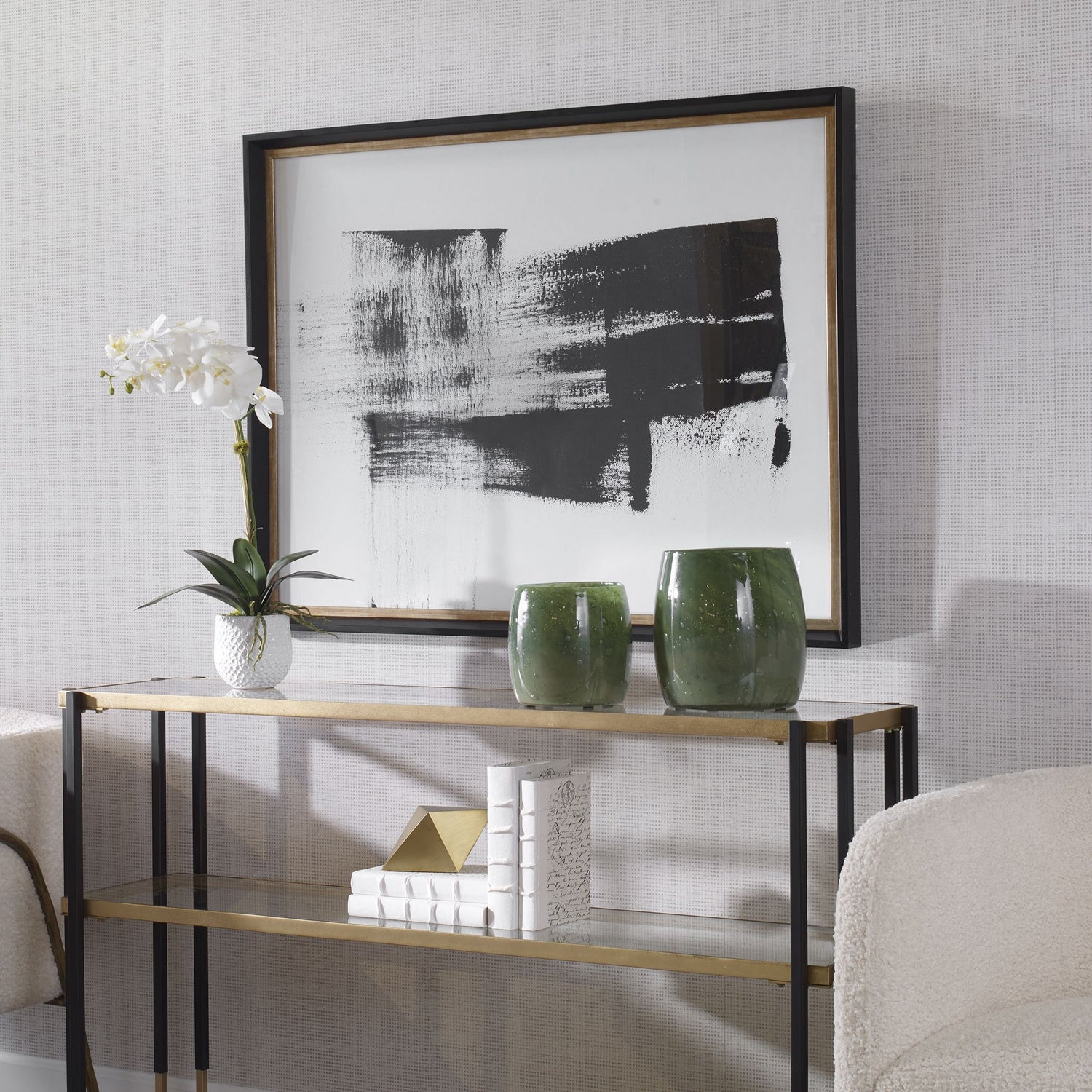 Uttermost - 41441 - Print - Mystere - Black