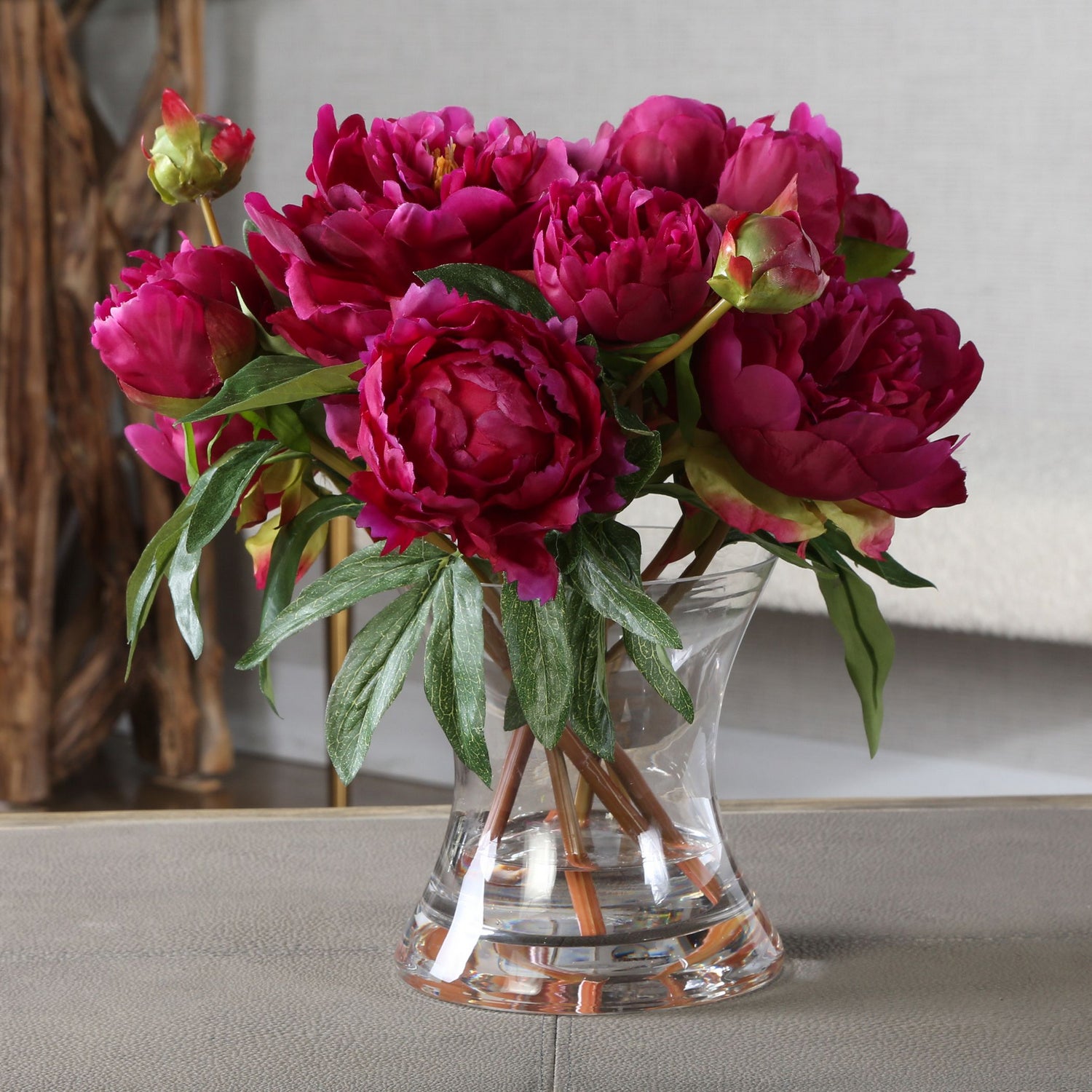 Uttermost - 60195 - Peony Bouquet - Prima Peony - Clear