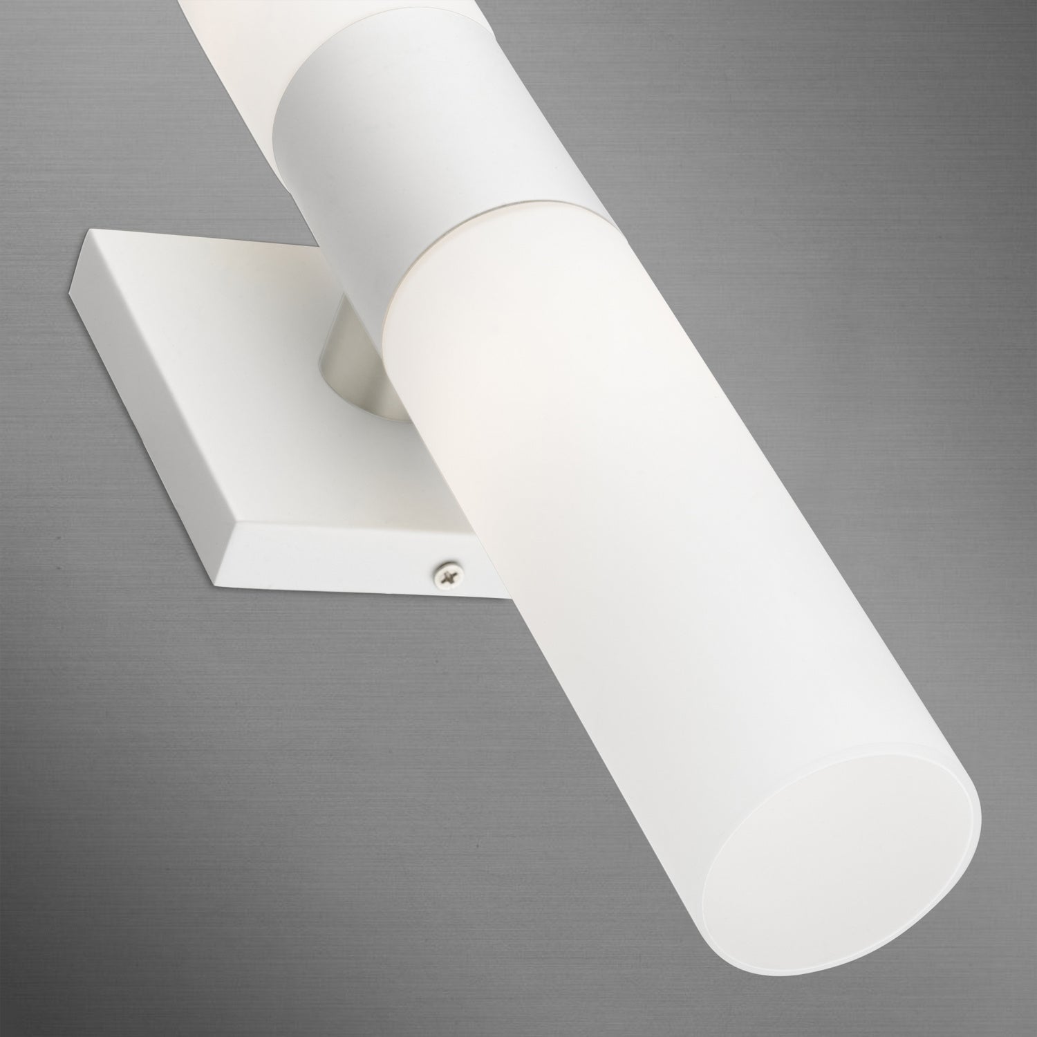 Livex Lighting - 10102-03 - Two Light Vanity Sconce - Aero - White w/Brushed Nickel
