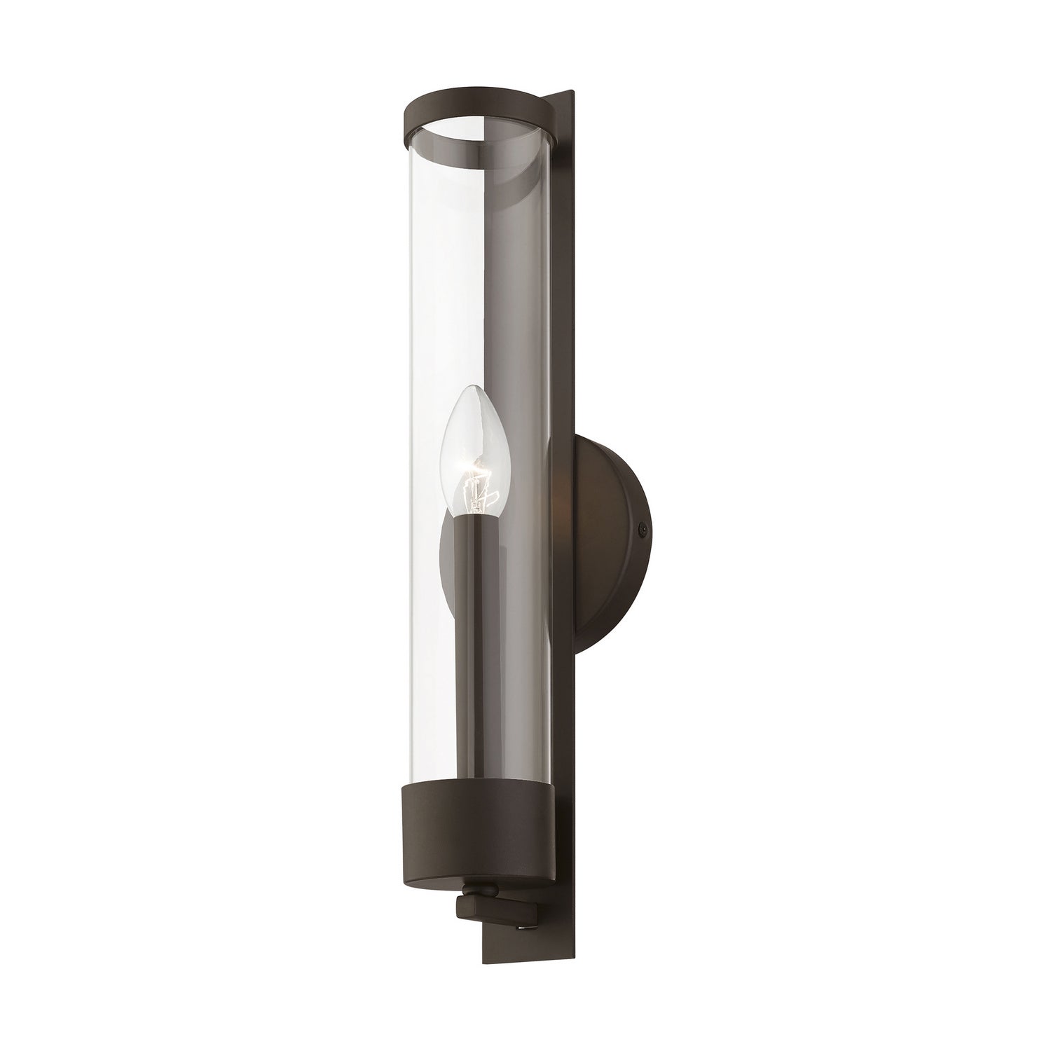 Livex Lighting - 10142-07 - One Light Wall Sconce - Castleton - Bronze