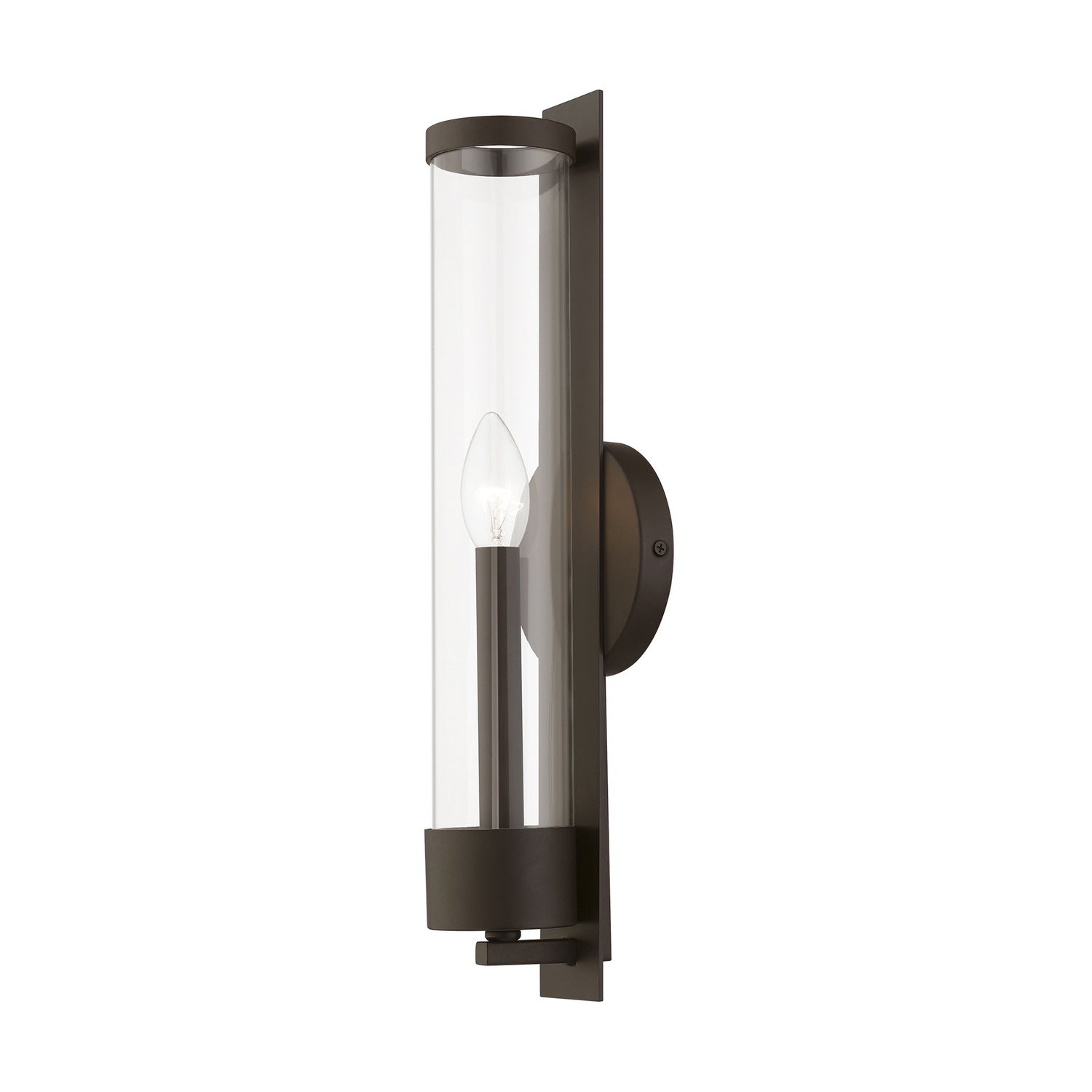 Livex Lighting - 10142-07 - One Light Wall Sconce - Castleton - Bronze