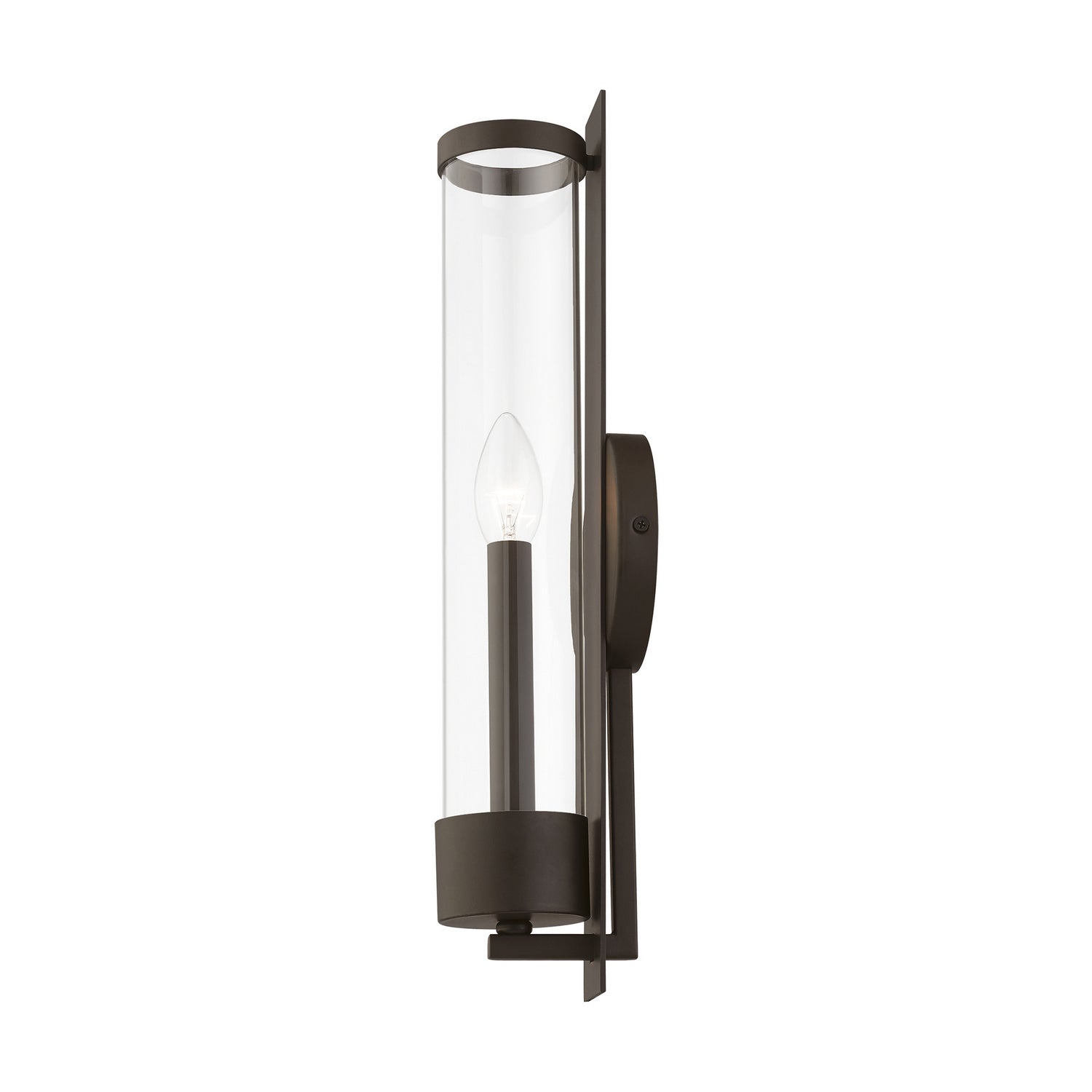 Livex Lighting - 10142-07 - One Light Wall Sconce - Castleton - Bronze