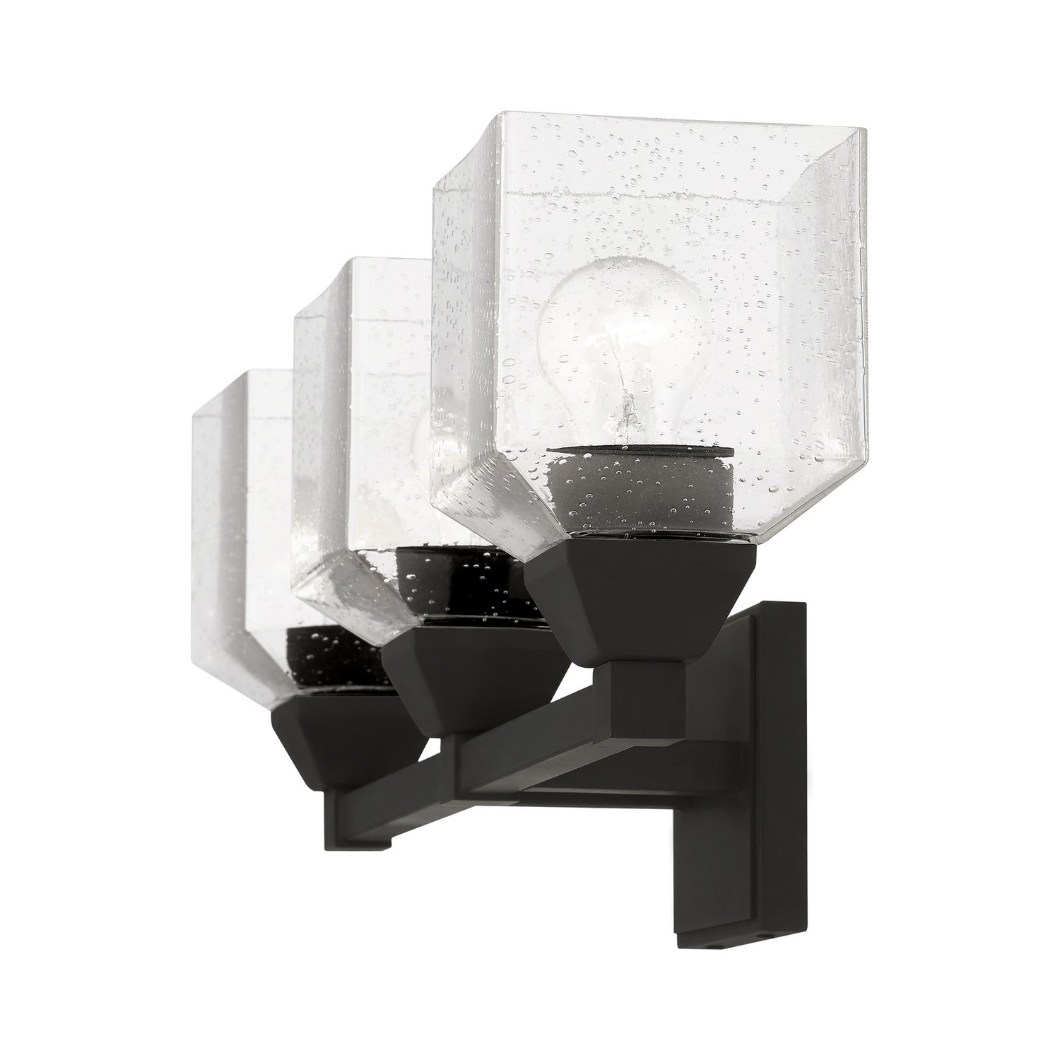 Livex Lighting - 10383-04 - Three Light Vanity Sconce - Aragon - Black