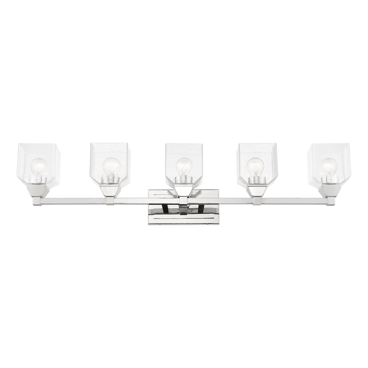Livex Lighting - 10385-05 - Five Light Vanity Sconce - Aragon - Polished Chrome