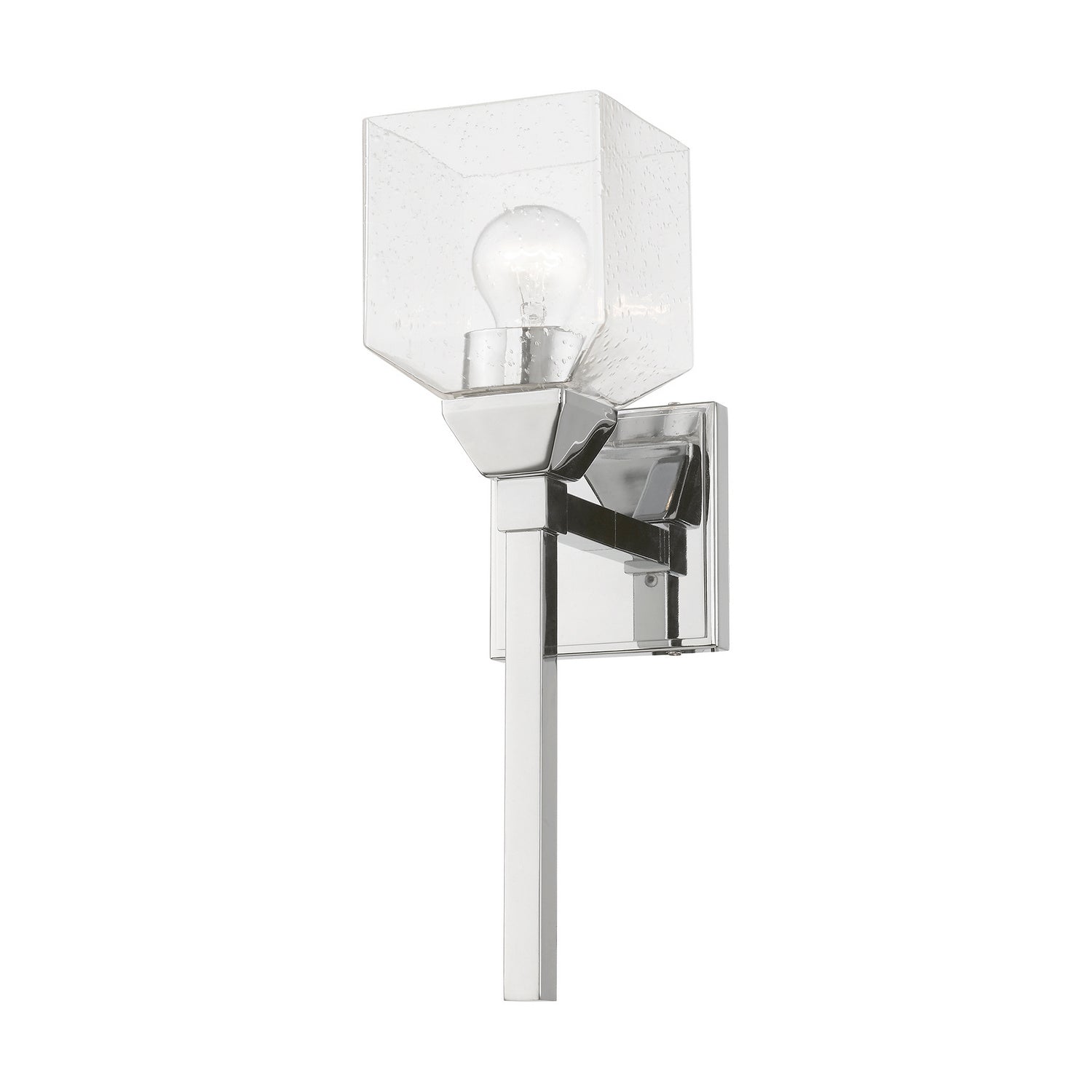 Livex Lighting - 10389-05 - One Light Vanity Sconce - Aragon - Polished Chrome