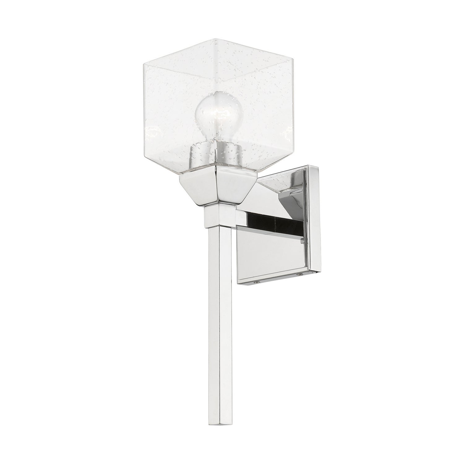 Livex Lighting - 10389-05 - One Light Vanity Sconce - Aragon - Polished Chrome