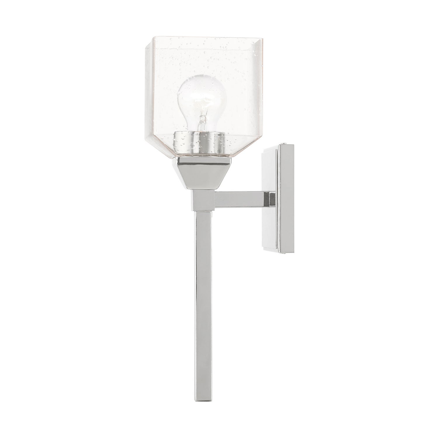 Livex Lighting - 10389-05 - One Light Vanity Sconce - Aragon - Polished Chrome