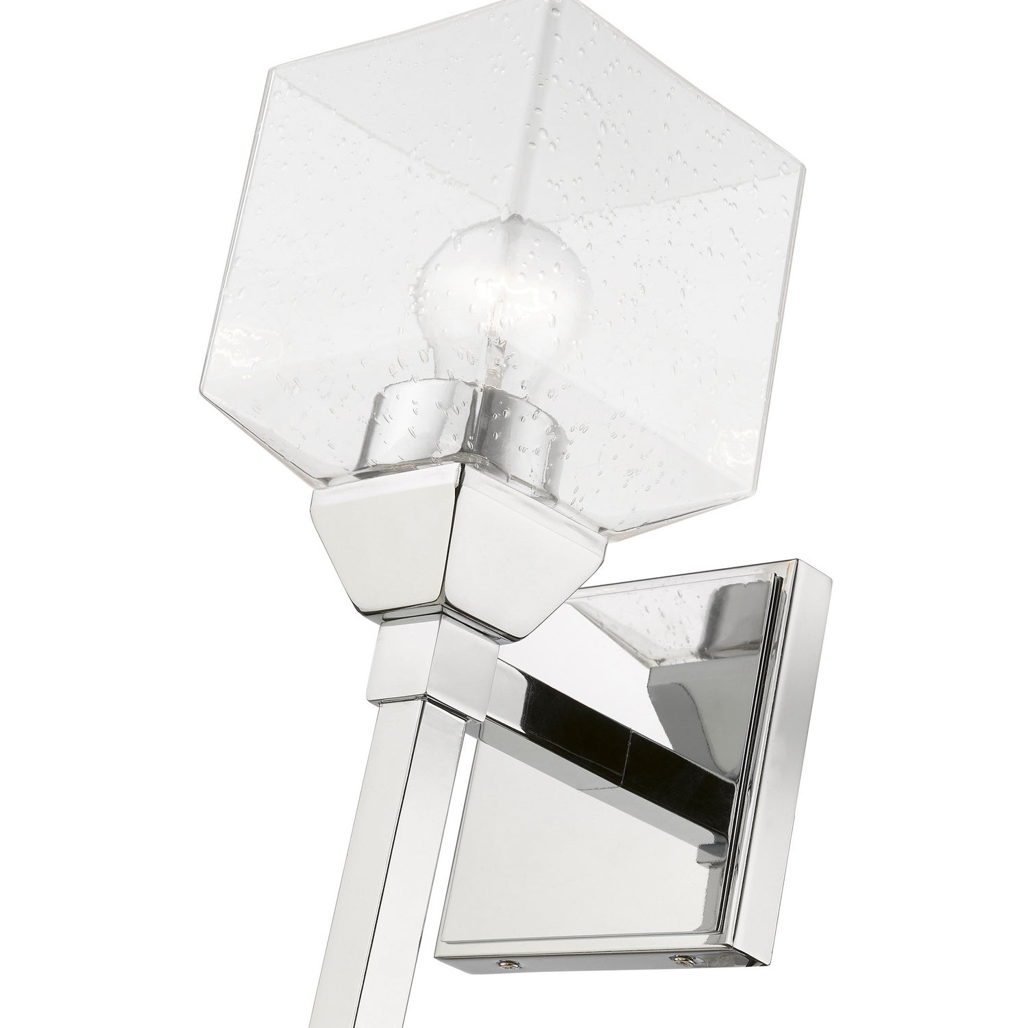 Livex Lighting - 10389-05 - One Light Vanity Sconce - Aragon - Polished Chrome