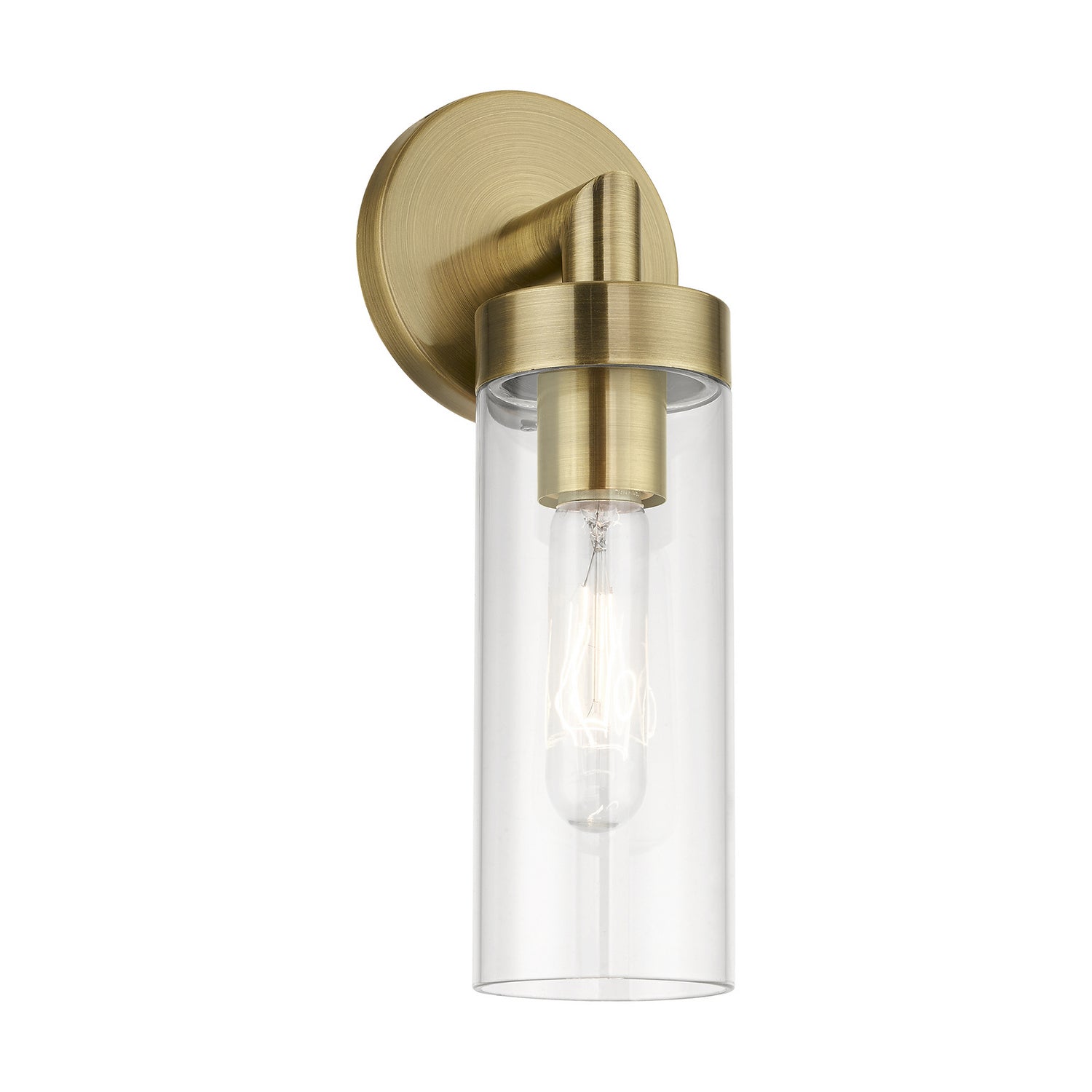 Livex Lighting - 16171-01 - One Light Wall Sconce - Ludlow - Antique Brass
