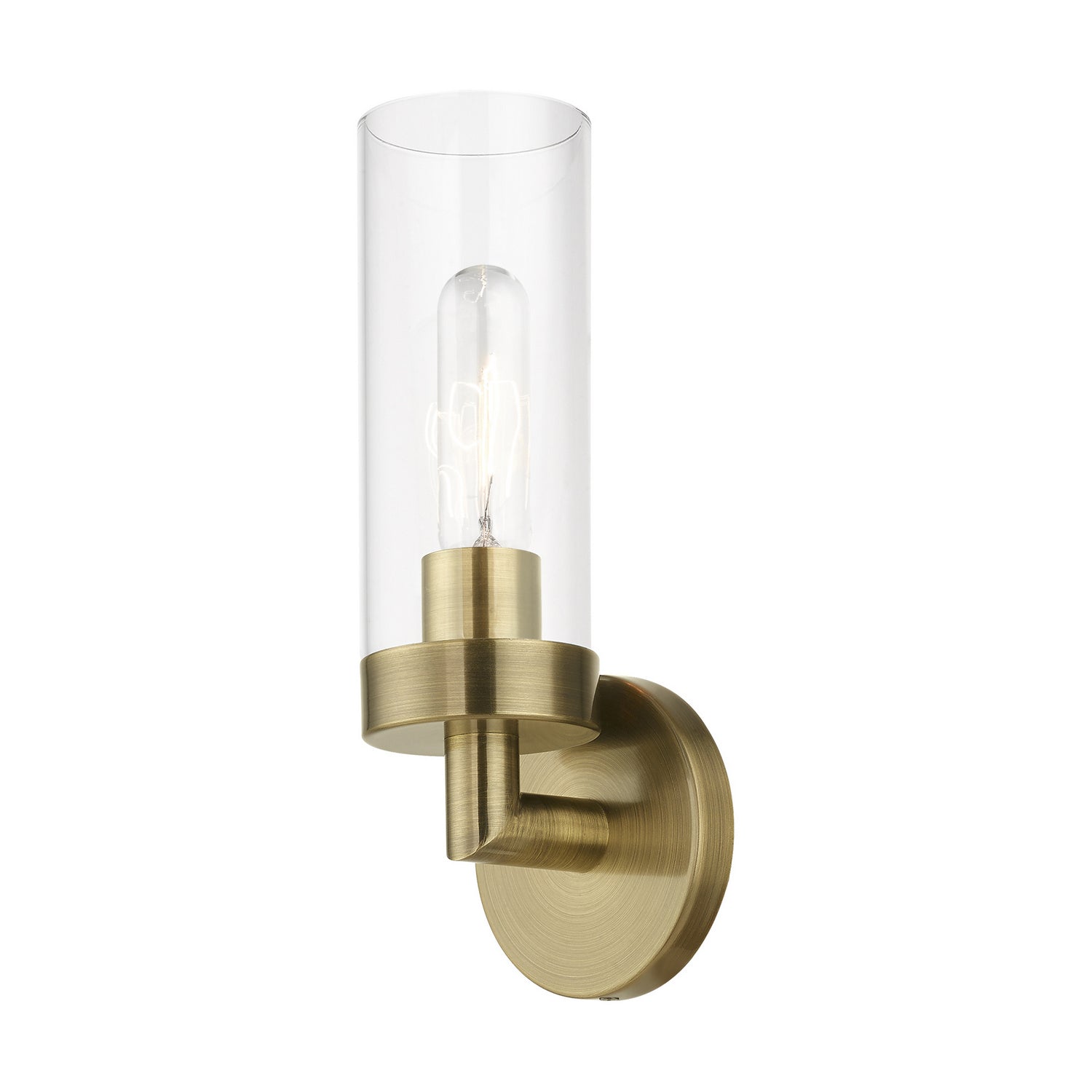 Livex Lighting - 16171-01 - One Light Wall Sconce - Ludlow - Antique Brass