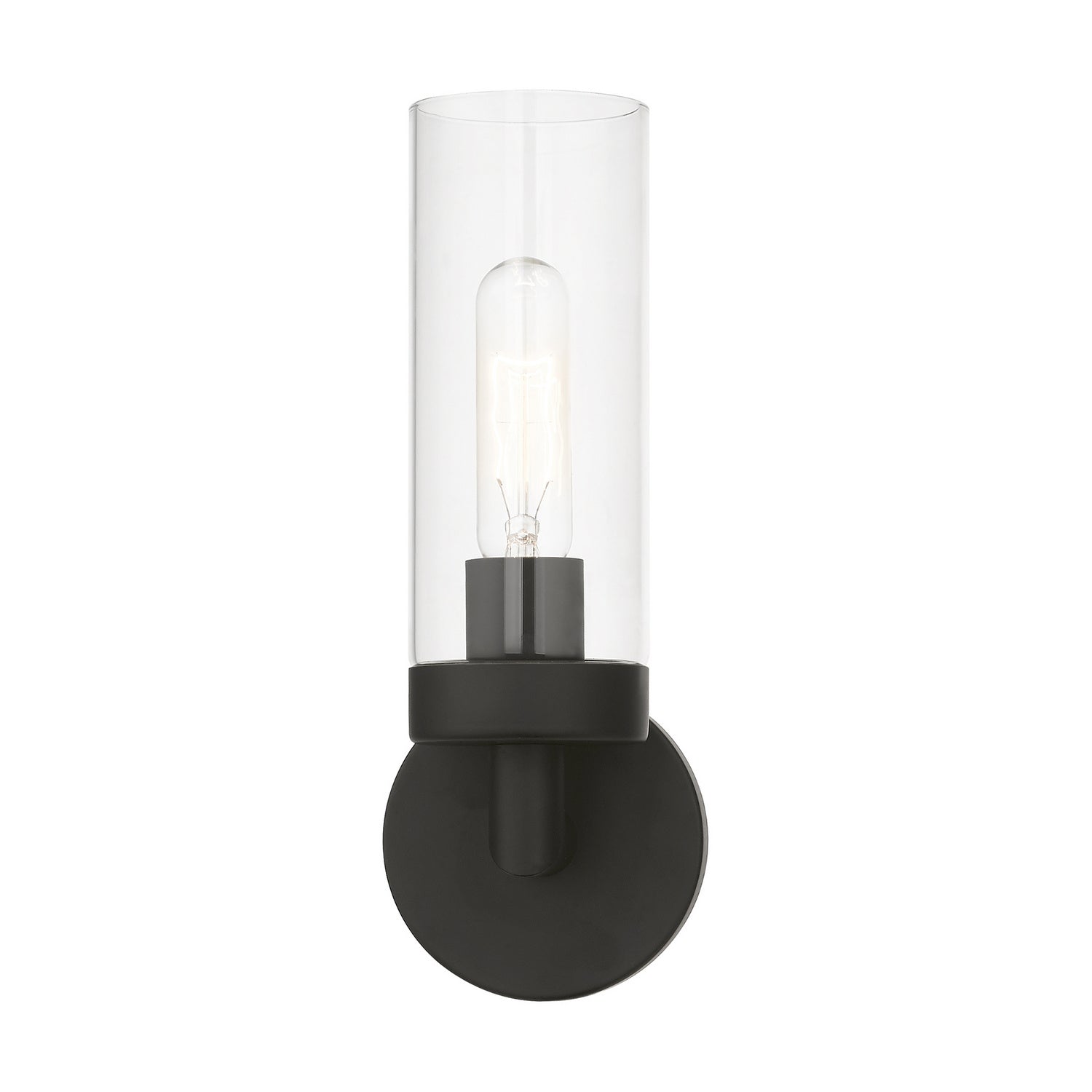 Livex Lighting - 16171-04 - One Light Wall Sconce - Ludlow - Black