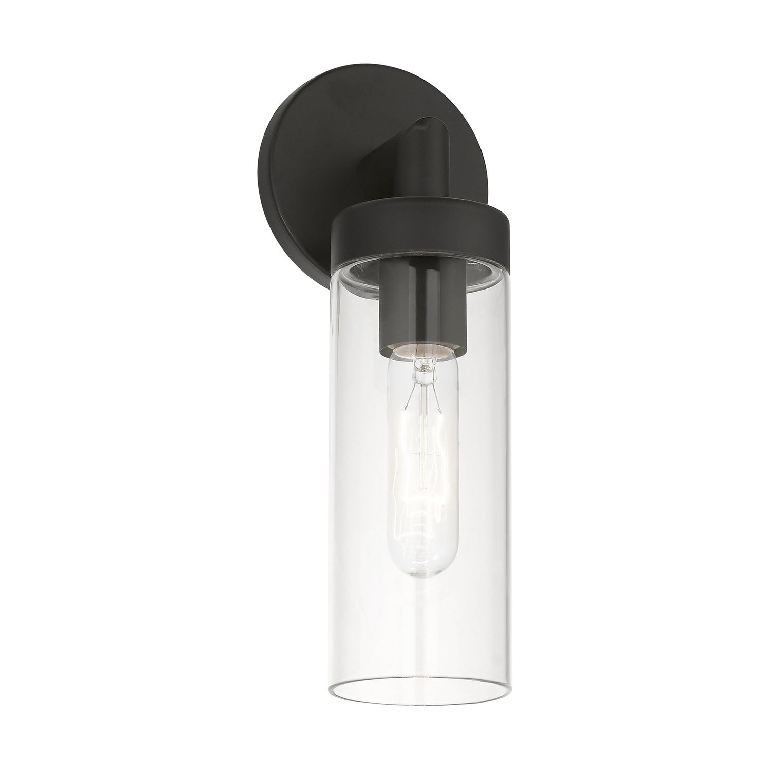 Livex Lighting - 16171-04 - One Light Wall Sconce - Ludlow - Black