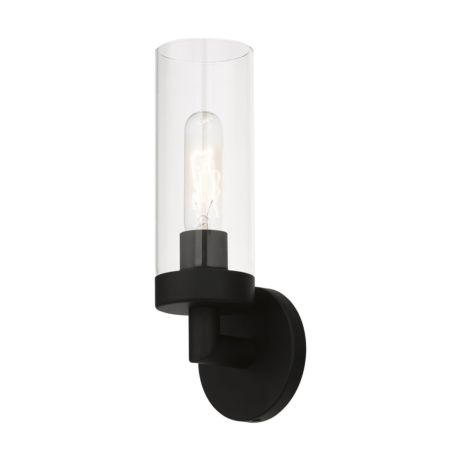 Livex Lighting - 16171-04 - One Light Wall Sconce - Ludlow - Black