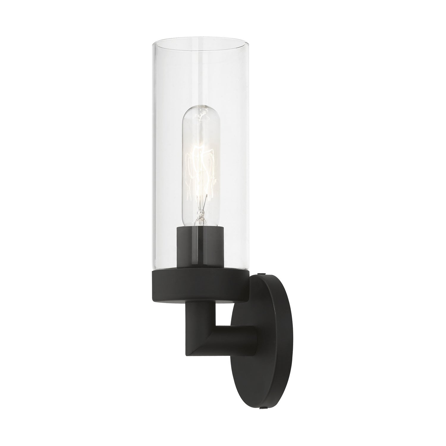 Livex Lighting - 16171-04 - One Light Wall Sconce - Ludlow - Black