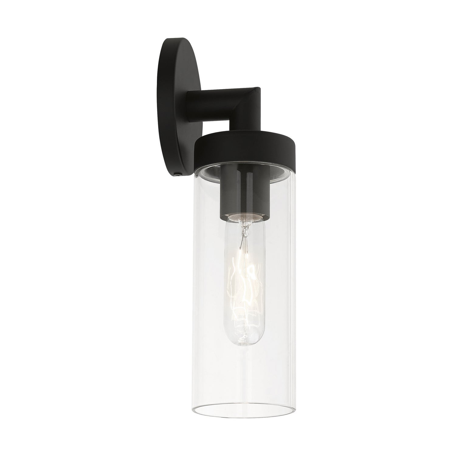 Livex Lighting - 16171-04 - One Light Wall Sconce - Ludlow - Black