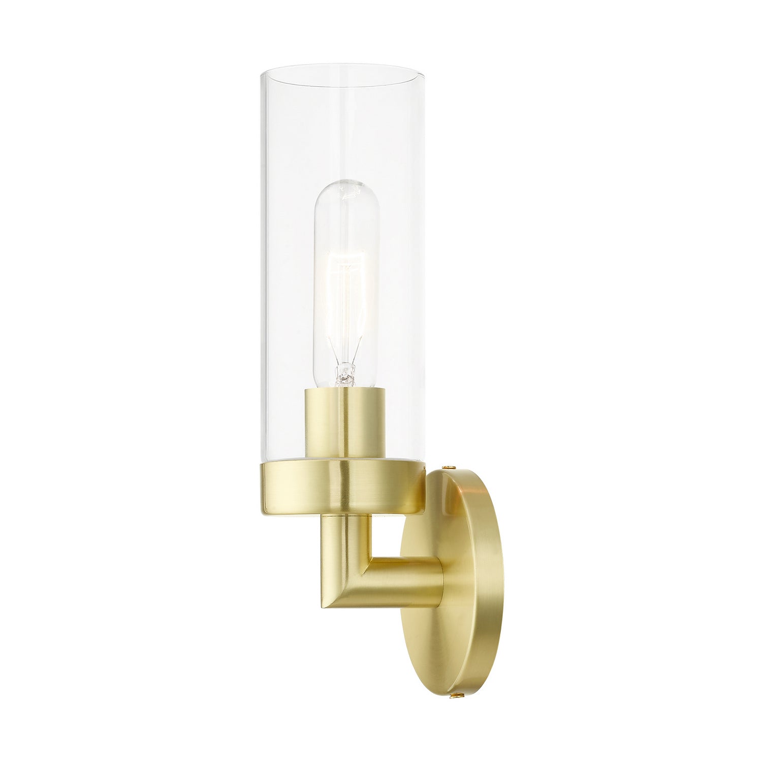 Livex Lighting - 16171-12 - One Light Wall Sconce - Ludlow - Satin Brass