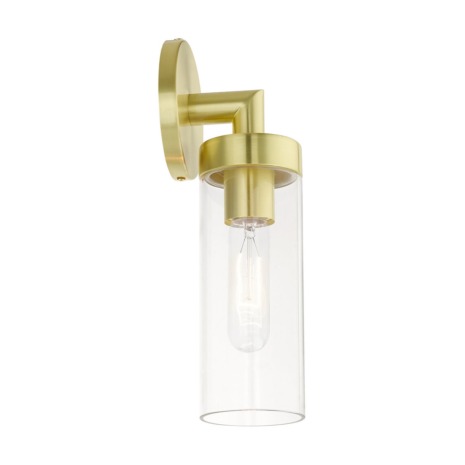 Livex Lighting - 16171-12 - One Light Wall Sconce - Ludlow - Satin Brass