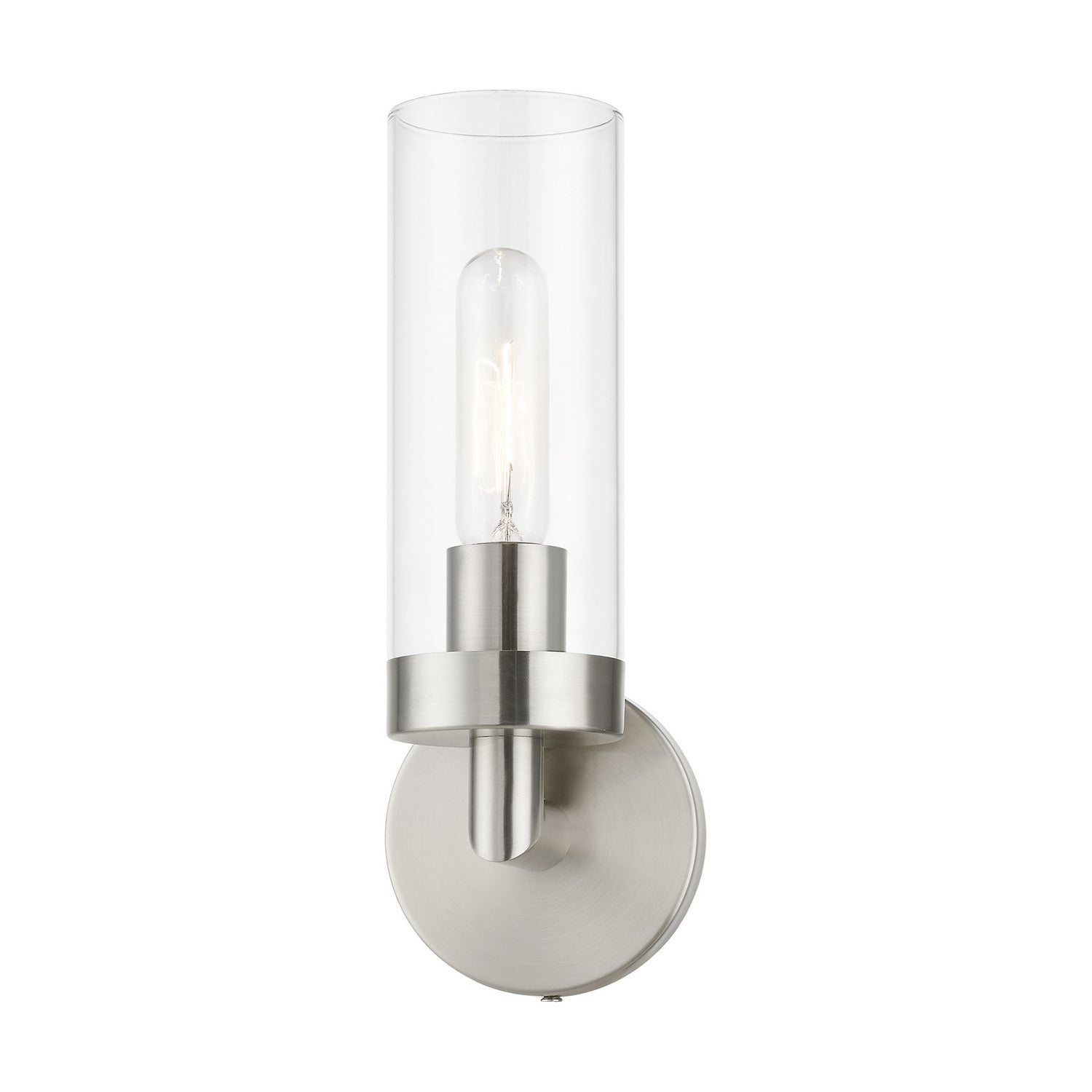 Livex Lighting - 16171-91 - One Light Wall Sconce - Ludlow - Brushed Nickel