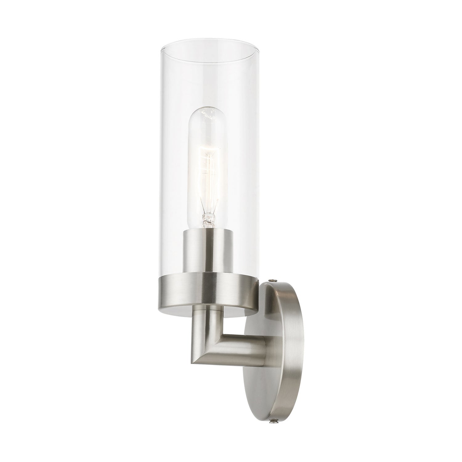 Livex Lighting - 16171-91 - One Light Wall Sconce - Ludlow - Brushed Nickel