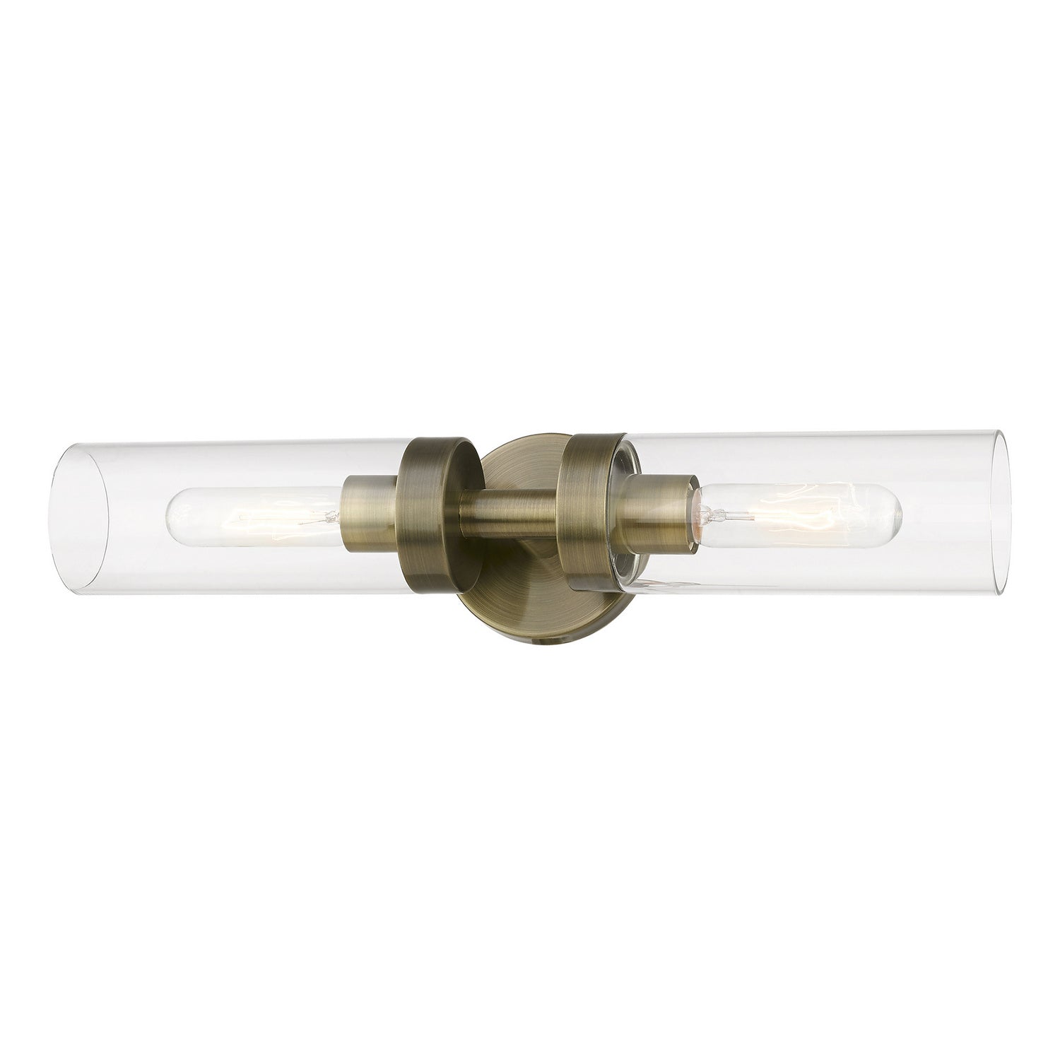 Livex Lighting - 16172-01 - Two Light Vanity Sconce - Ludlow - Antique Brass