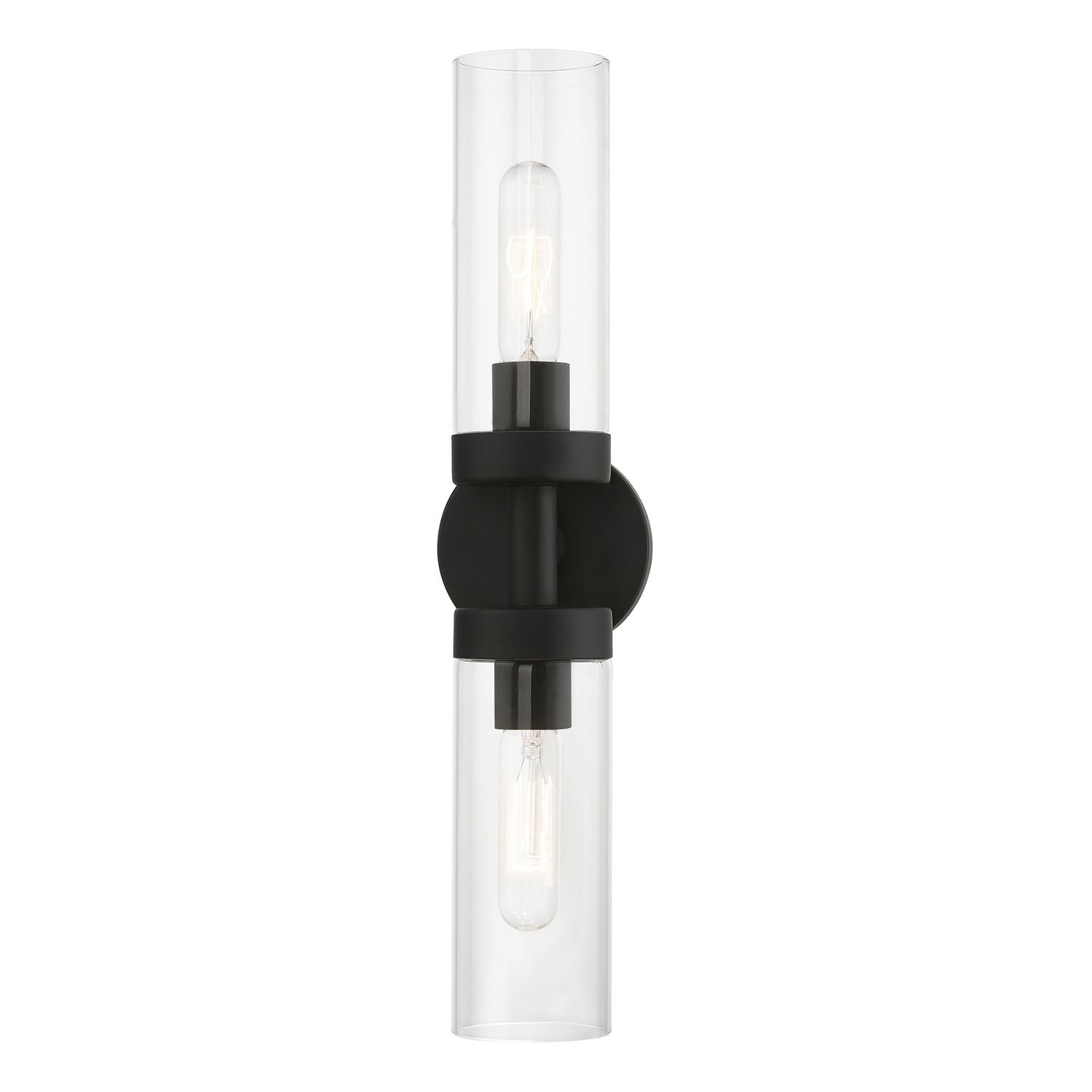 Livex Lighting - 16172-04 - Two Light Vanity Sconce - Ludlow - Black
