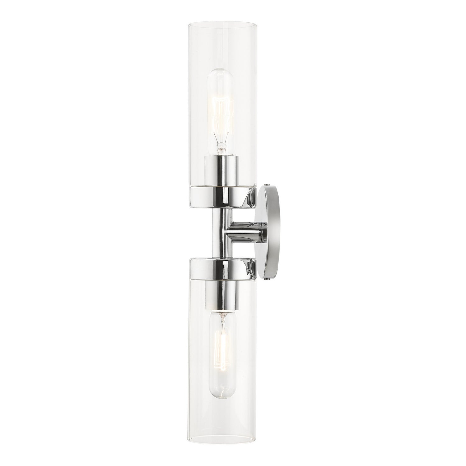 Livex Lighting - 16172-05 - Two Light Vanity Sconce - Ludlow - Polished Chrome