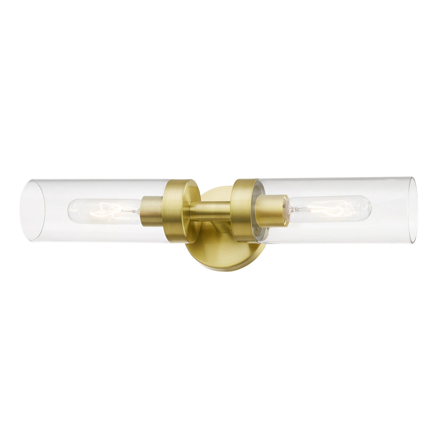 Livex Lighting - 16172-12 - Two Light Vanity Sconce - Ludlow - Satin Brass