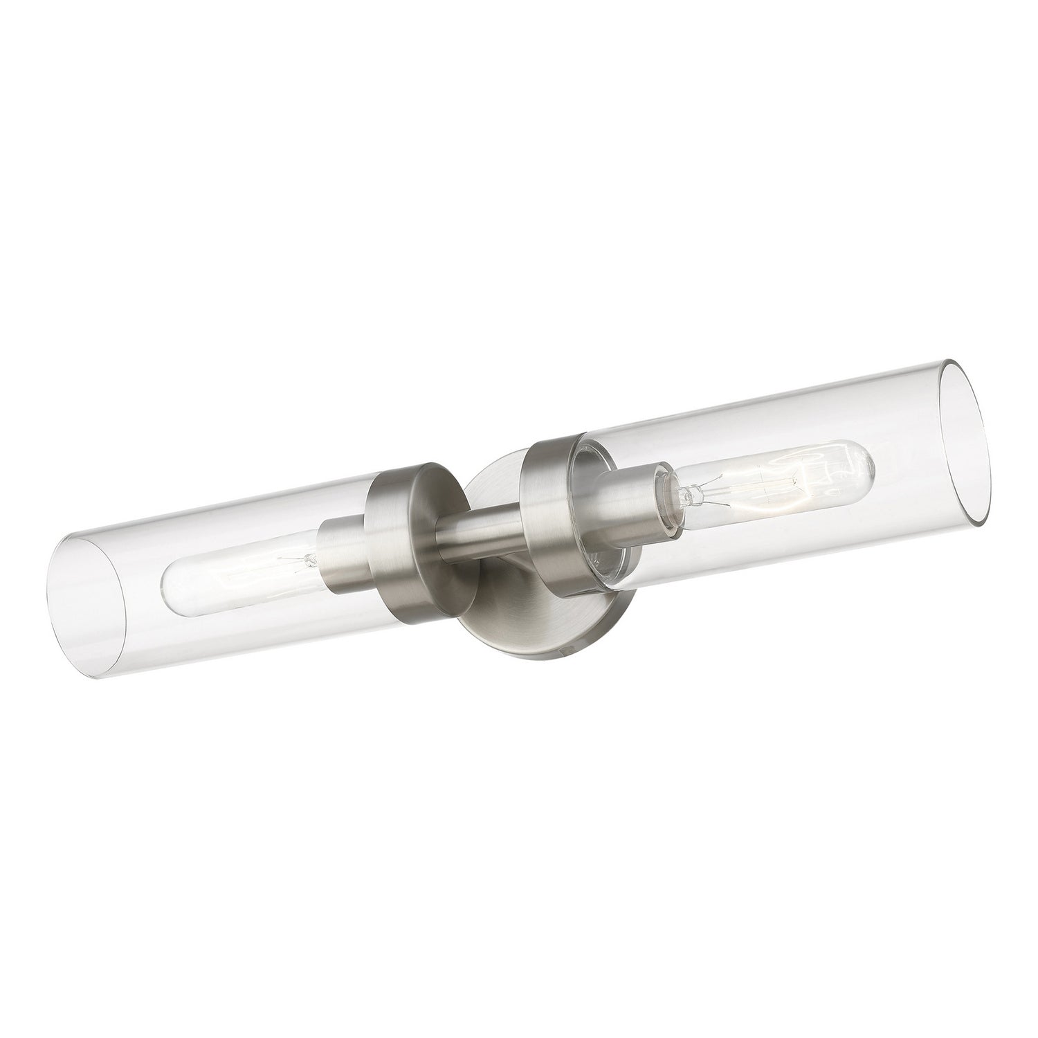 Livex Lighting - 16172-91 - Two Light Vanity Sconce - Ludlow - Brushed Nickel