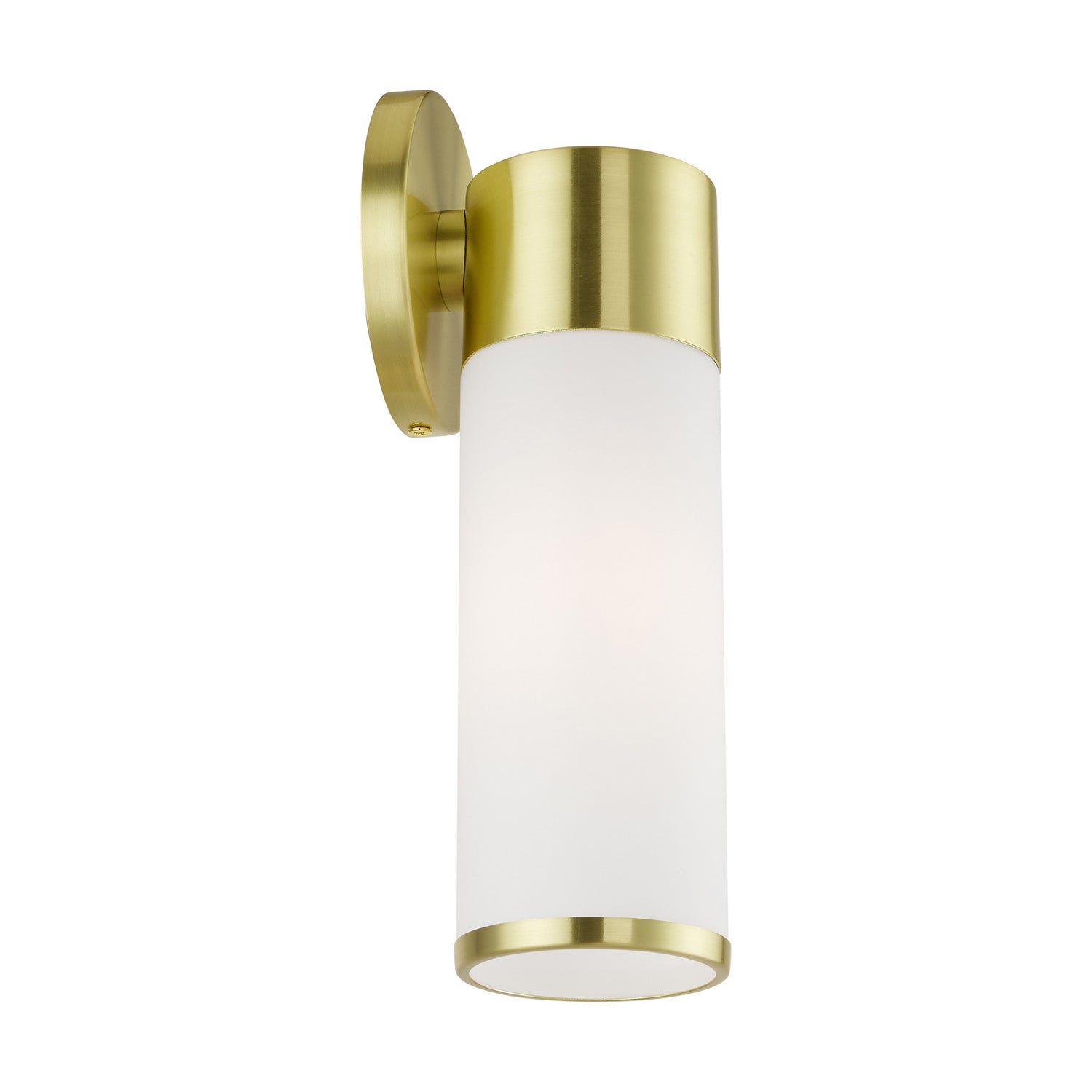 Livex Lighting - 16561-12 - One Light Wall Sconce - Lindale - Satin Brass