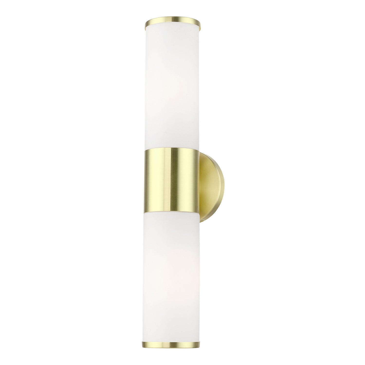 Livex Lighting - 16562-12 - Two Light Vanity Sconce - Lindale - Satin Brass