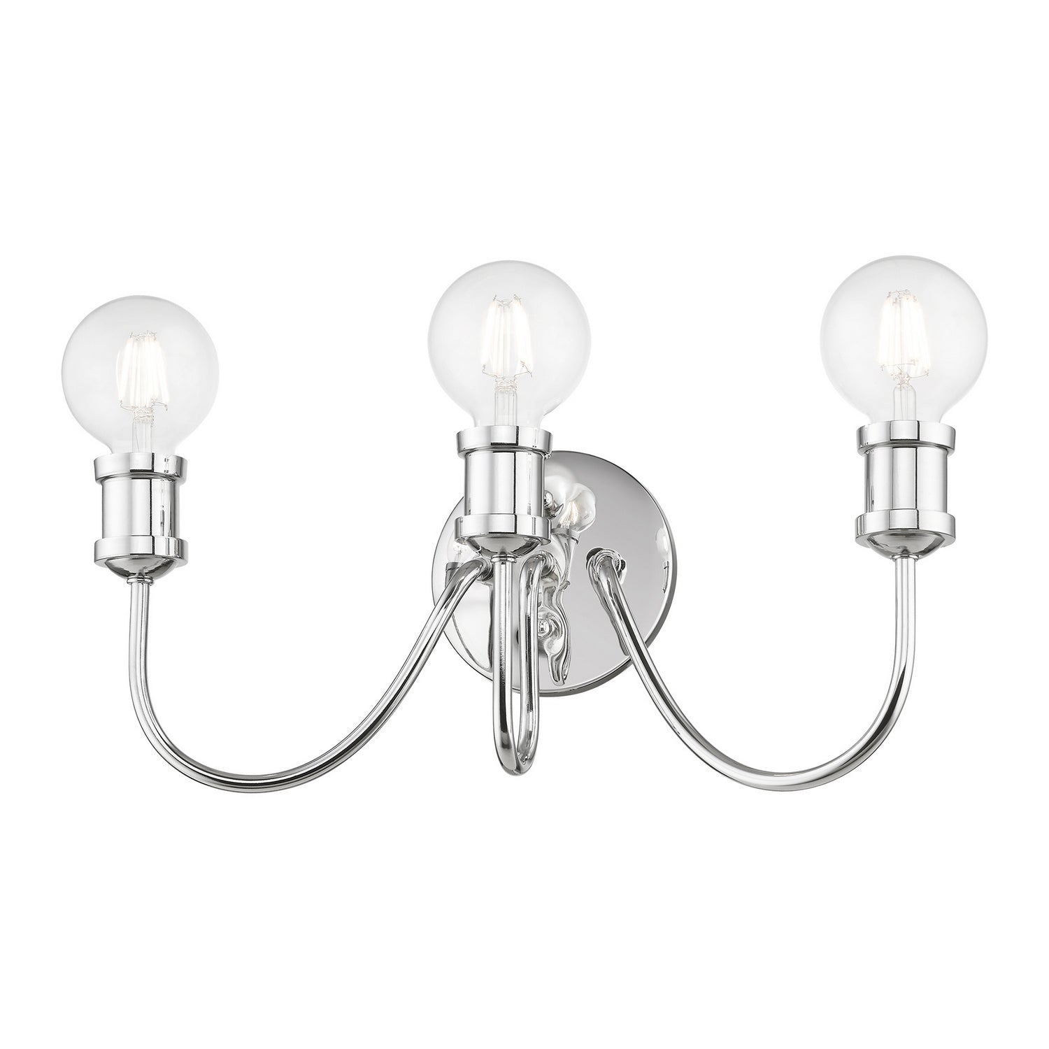 Livex Lighting - 16573-05 - Three Light Vanity Sconce - Lansdale - Polished Chrome