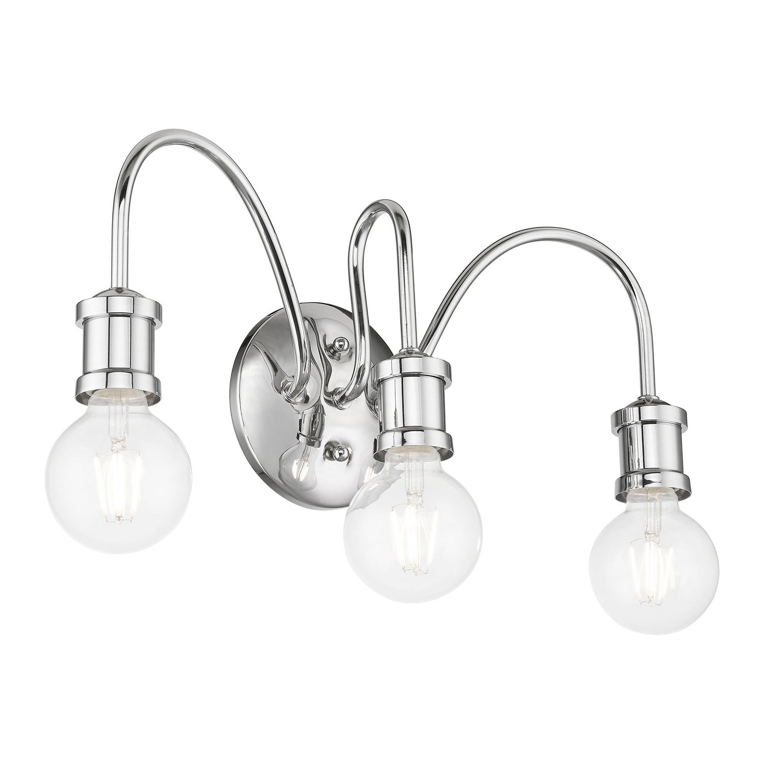 Livex Lighting - 16573-05 - Three Light Vanity Sconce - Lansdale - Polished Chrome