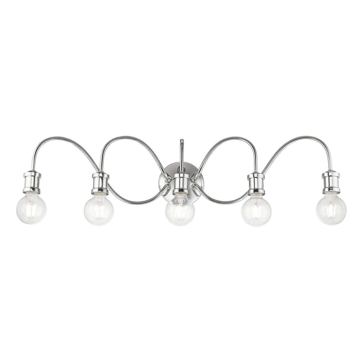Livex Lighting - 16575-05 - Five Light Vanity Sconce - Lansdale - Polished Chrome
