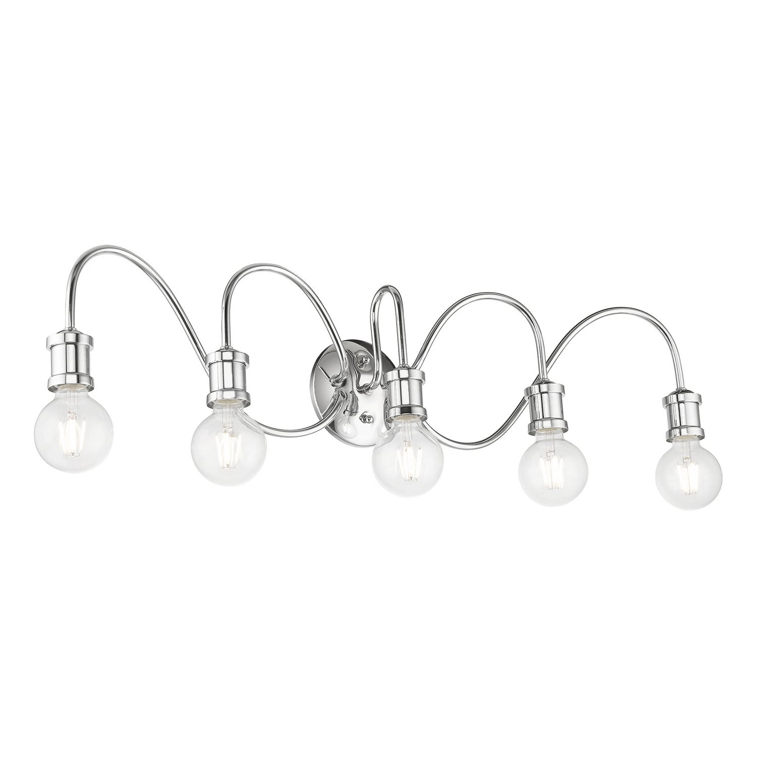 Livex Lighting - 16575-05 - Five Light Vanity Sconce - Lansdale - Polished Chrome