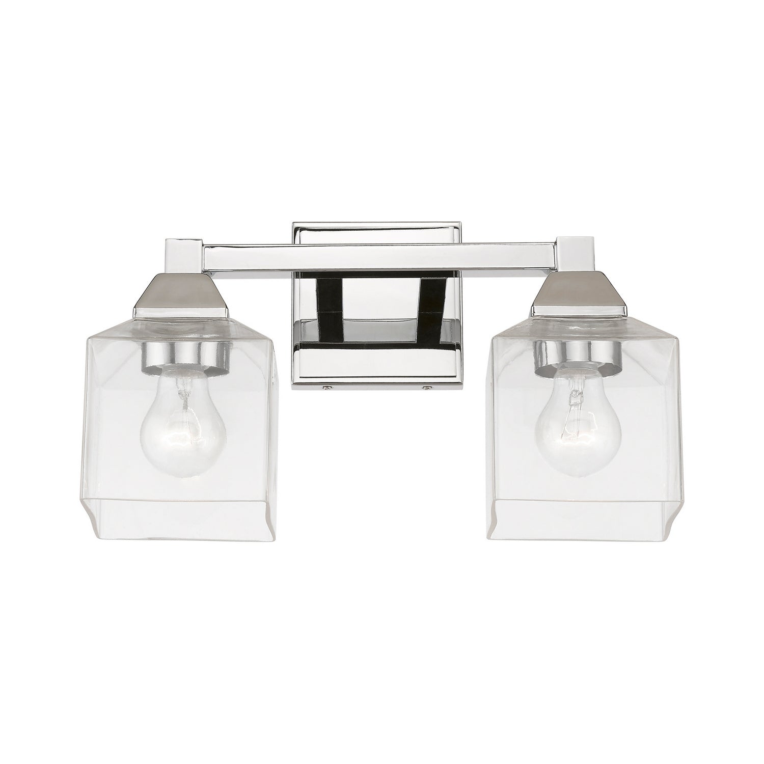 Livex Lighting - 16772-05 - Two Light Vanity Sconce - Aragon - Polished Chrome